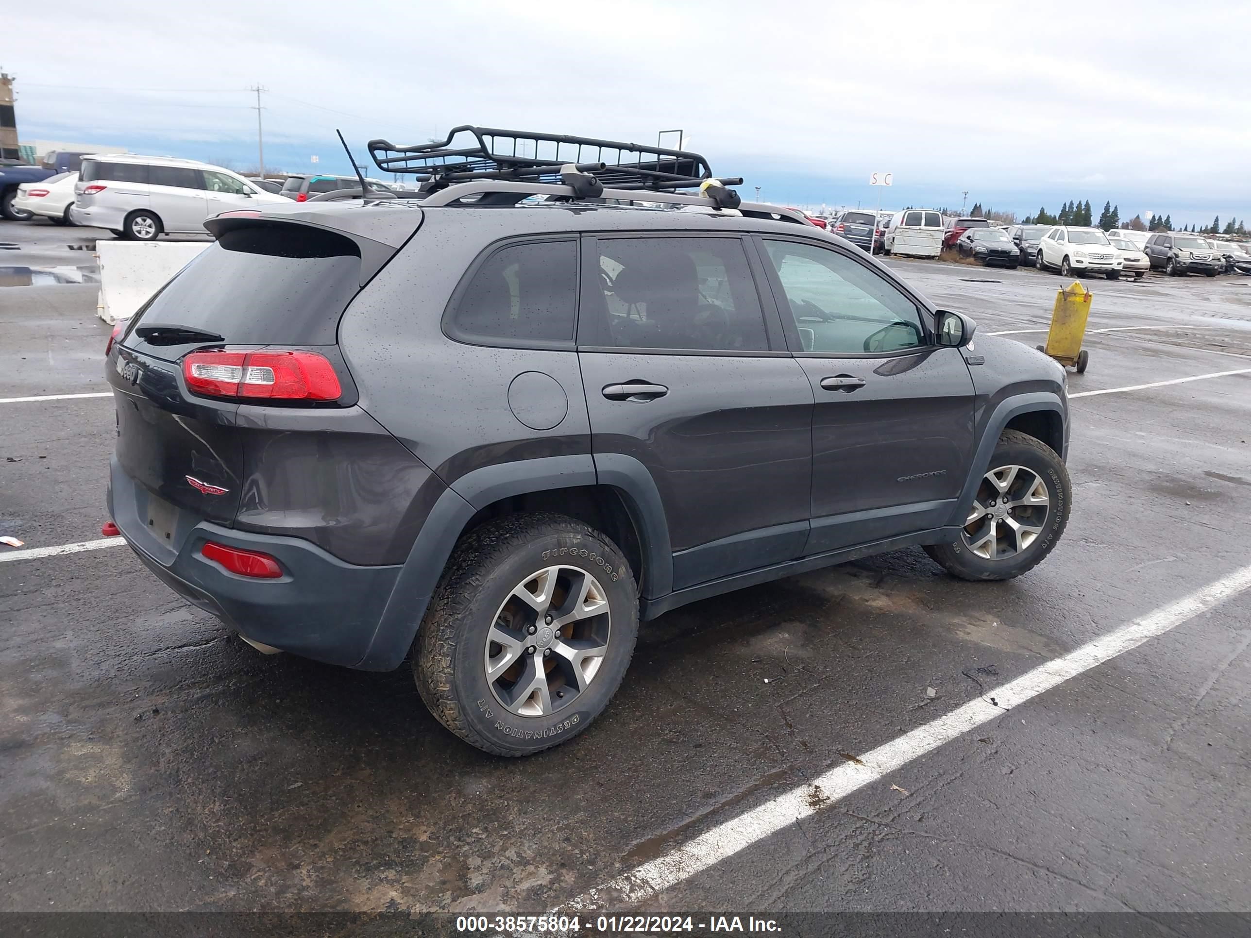 2014 Jeep Cherokee Trailhawk vin: 1C4PJMBS1EW277522