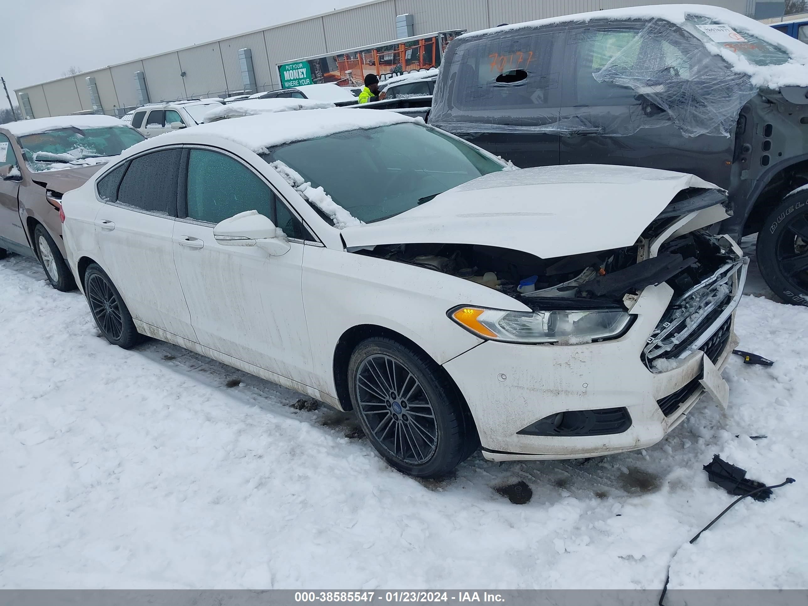 2014 Ford Fusion Se vin: 3FA6P0HD2ER159029