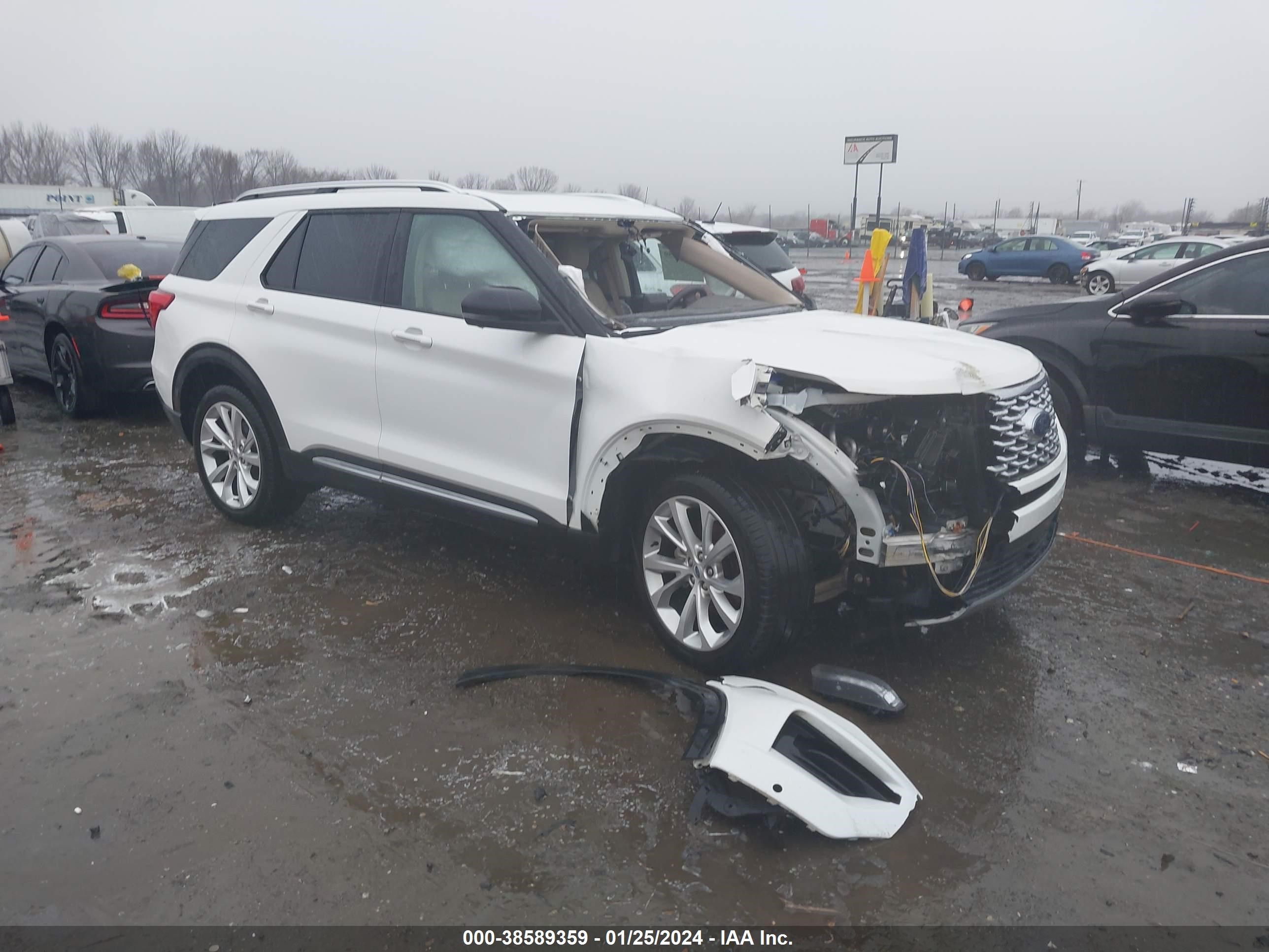 2022 Ford Explorer Platinum vin: 1FM5K8HC7NGB43938