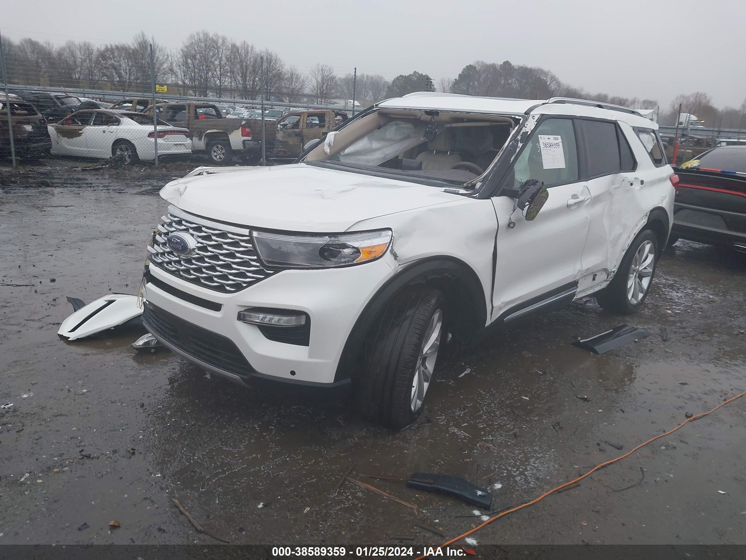 2022 Ford Explorer Platinum vin: 1FM5K8HC7NGB43938