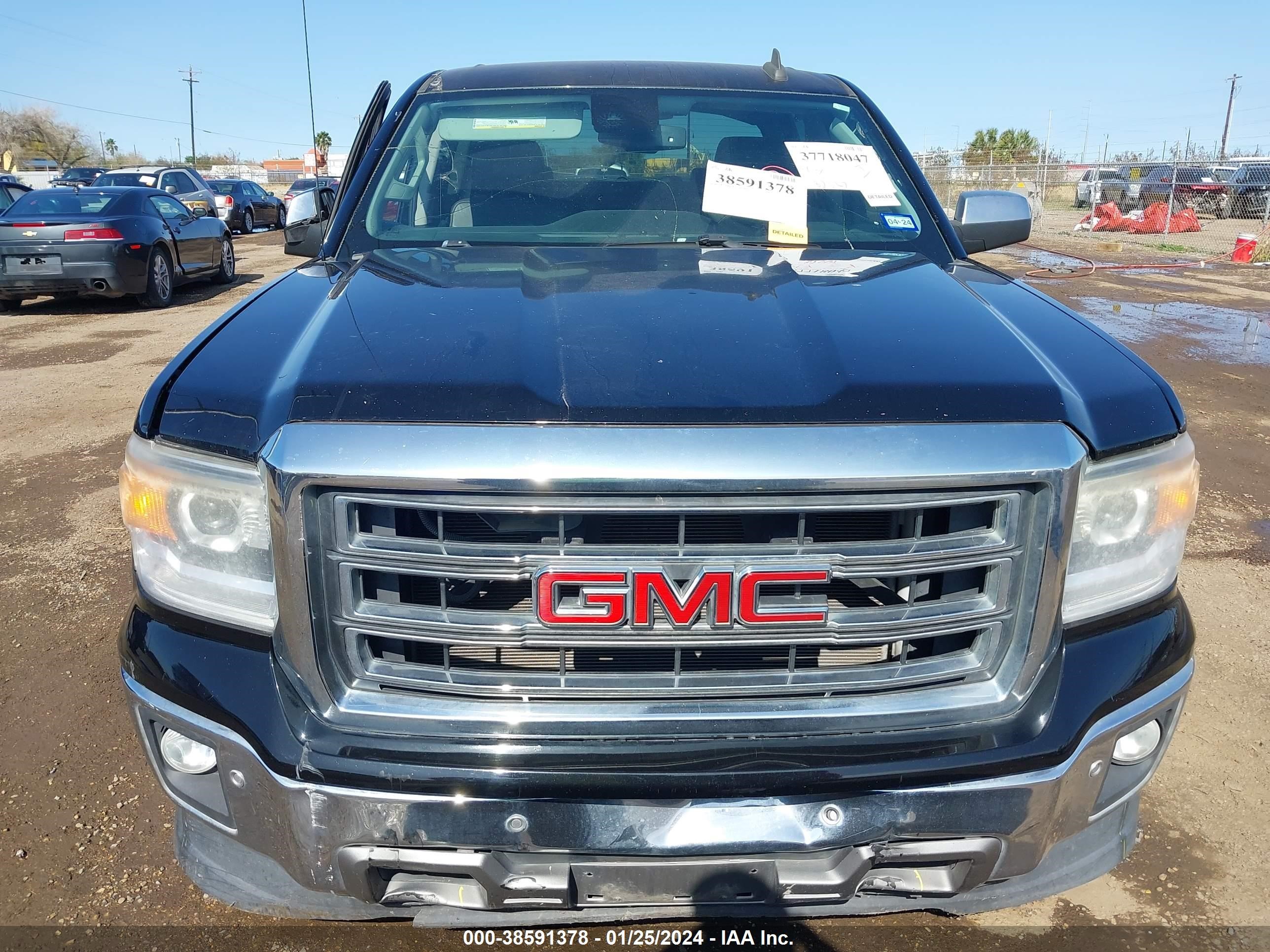 2015 GMC Sierra 1500 Slt vin: 3GTP1VEC3FG353493