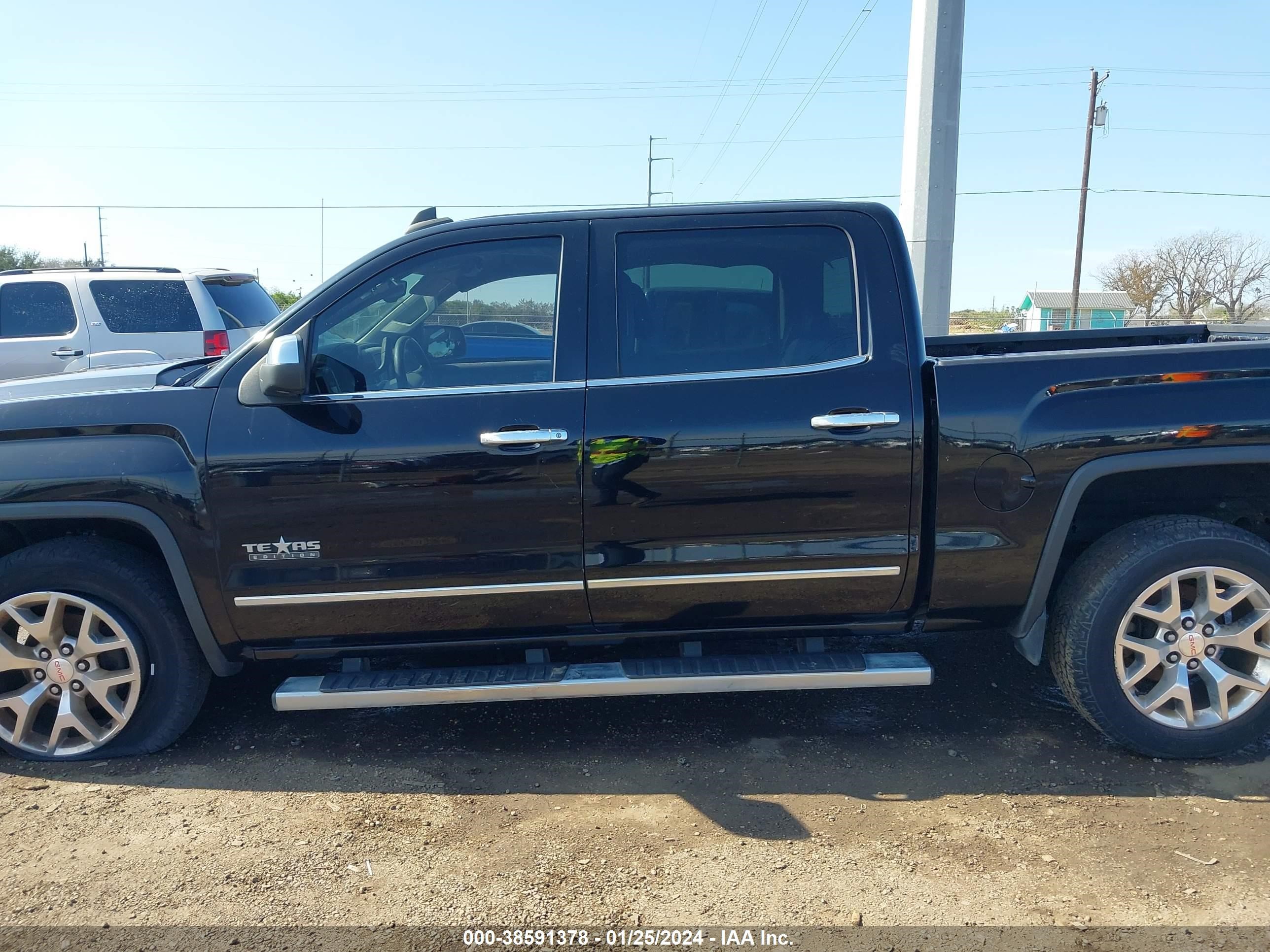 2015 GMC Sierra 1500 Slt vin: 3GTP1VEC3FG353493