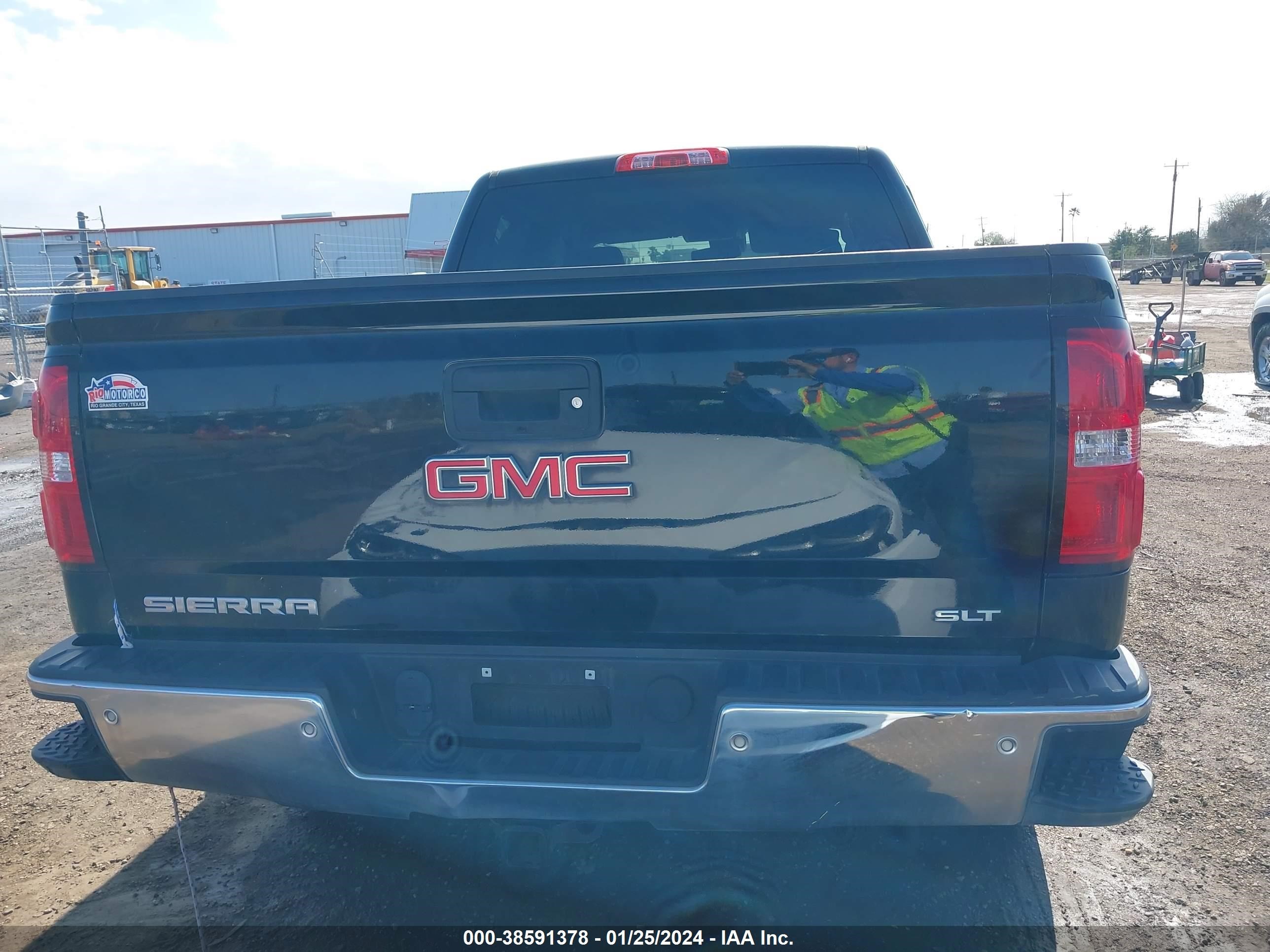 2015 GMC Sierra 1500 Slt vin: 3GTP1VEC3FG353493