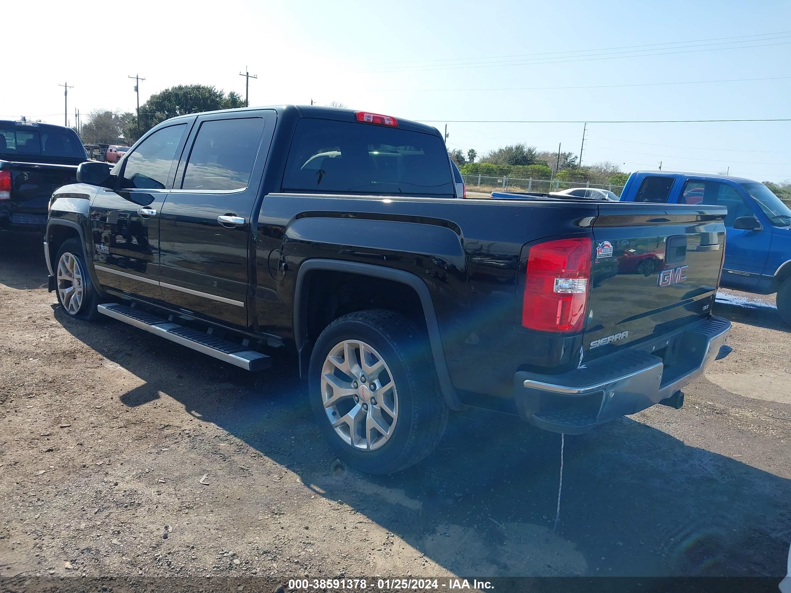 2015 GMC Sierra 1500 Slt vin: 3GTP1VEC3FG353493