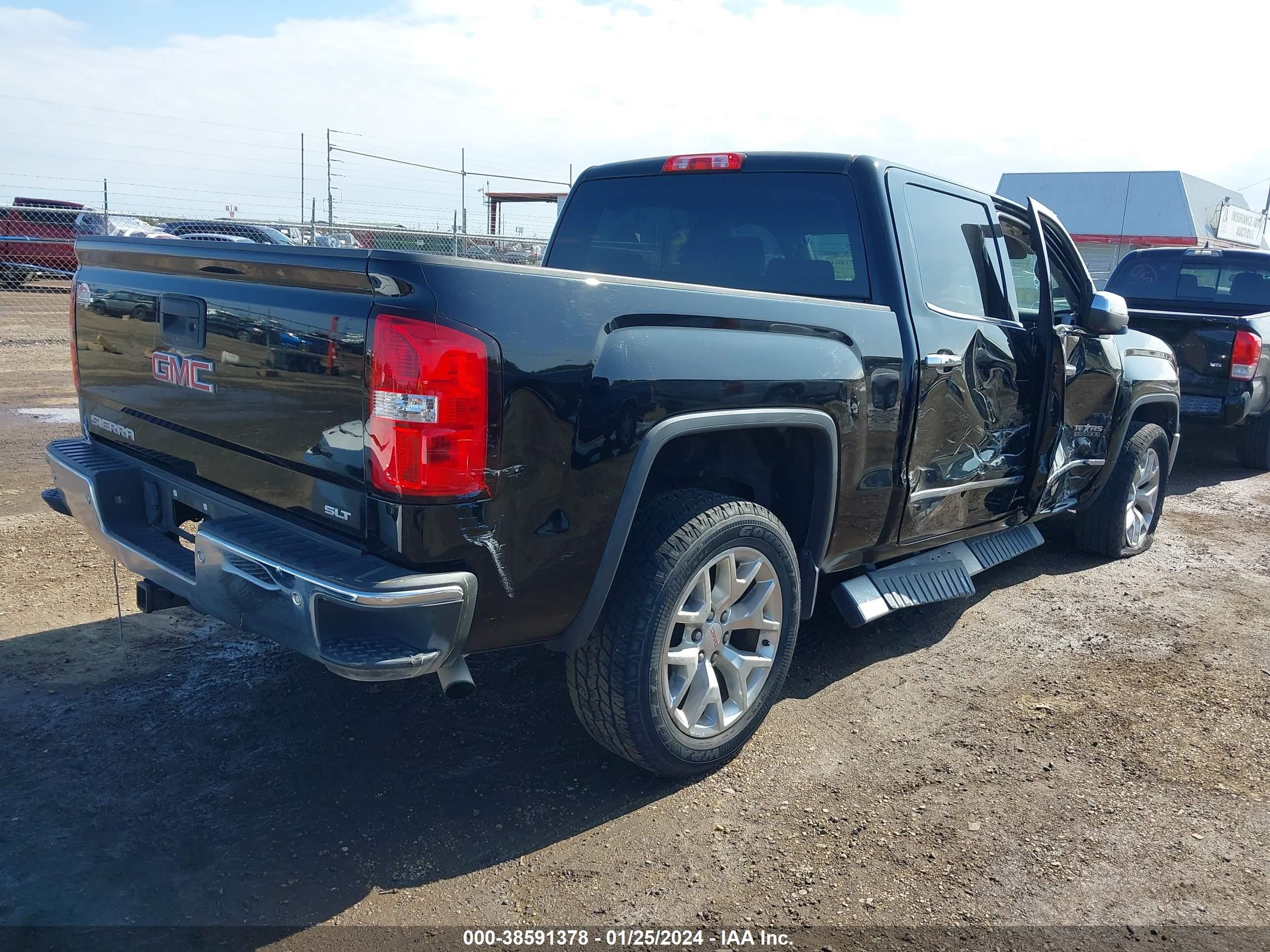 2015 GMC Sierra 1500 Slt vin: 3GTP1VEC3FG353493