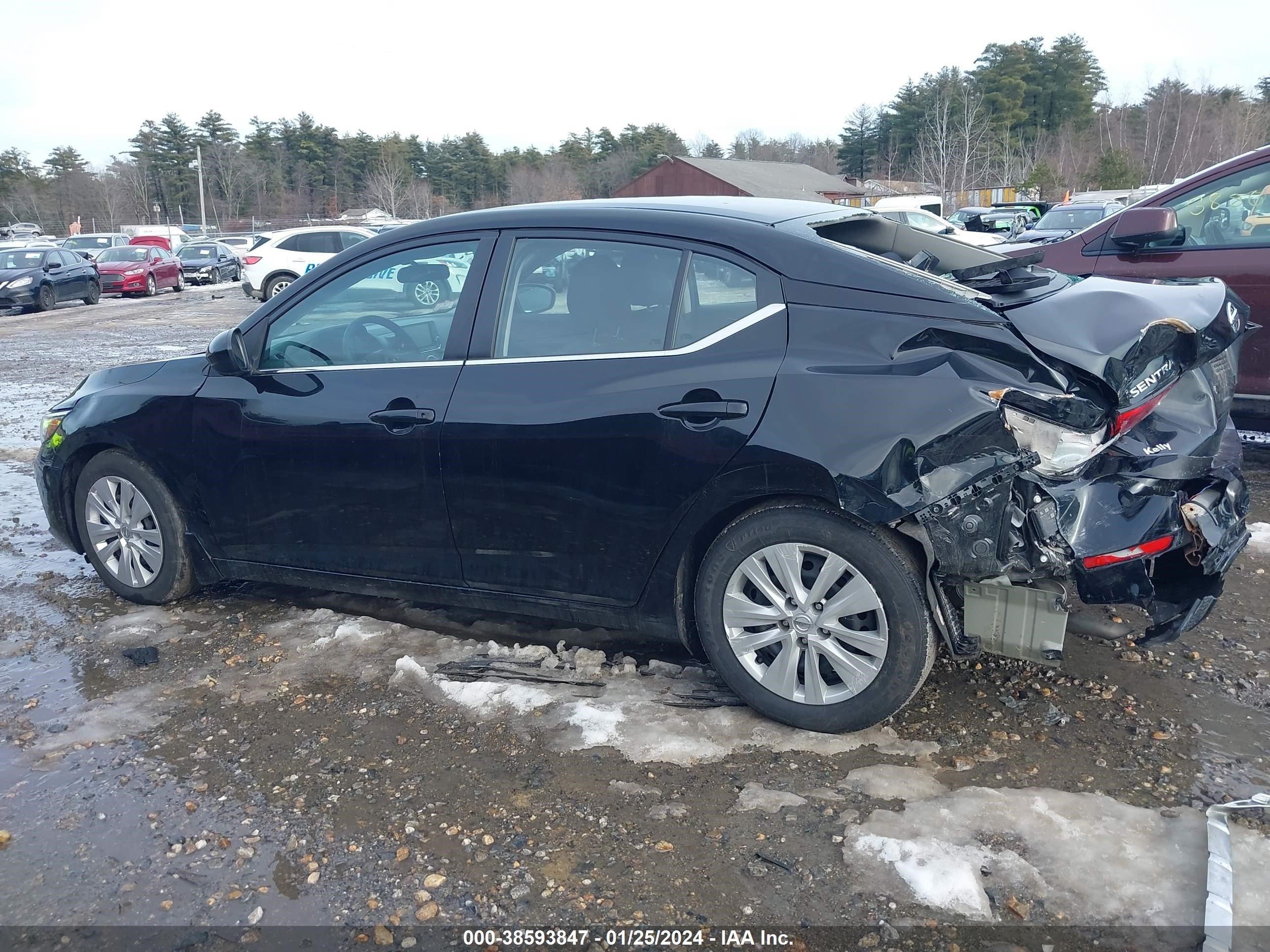 2020 Nissan Sentra S Xtronic Cvt vin: 3N1AB8BV3LY297364