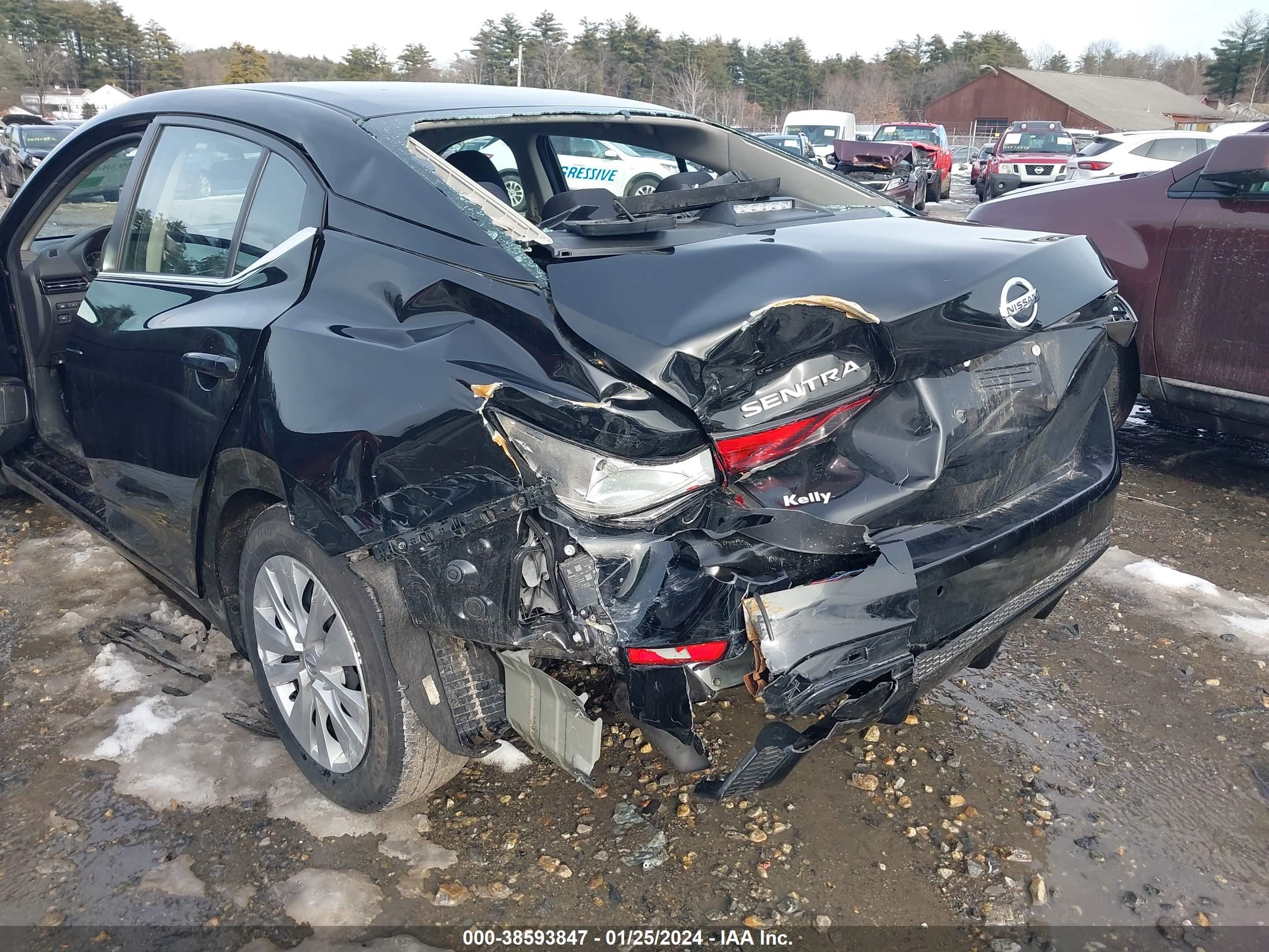 2020 Nissan Sentra S Xtronic Cvt vin: 3N1AB8BV3LY297364