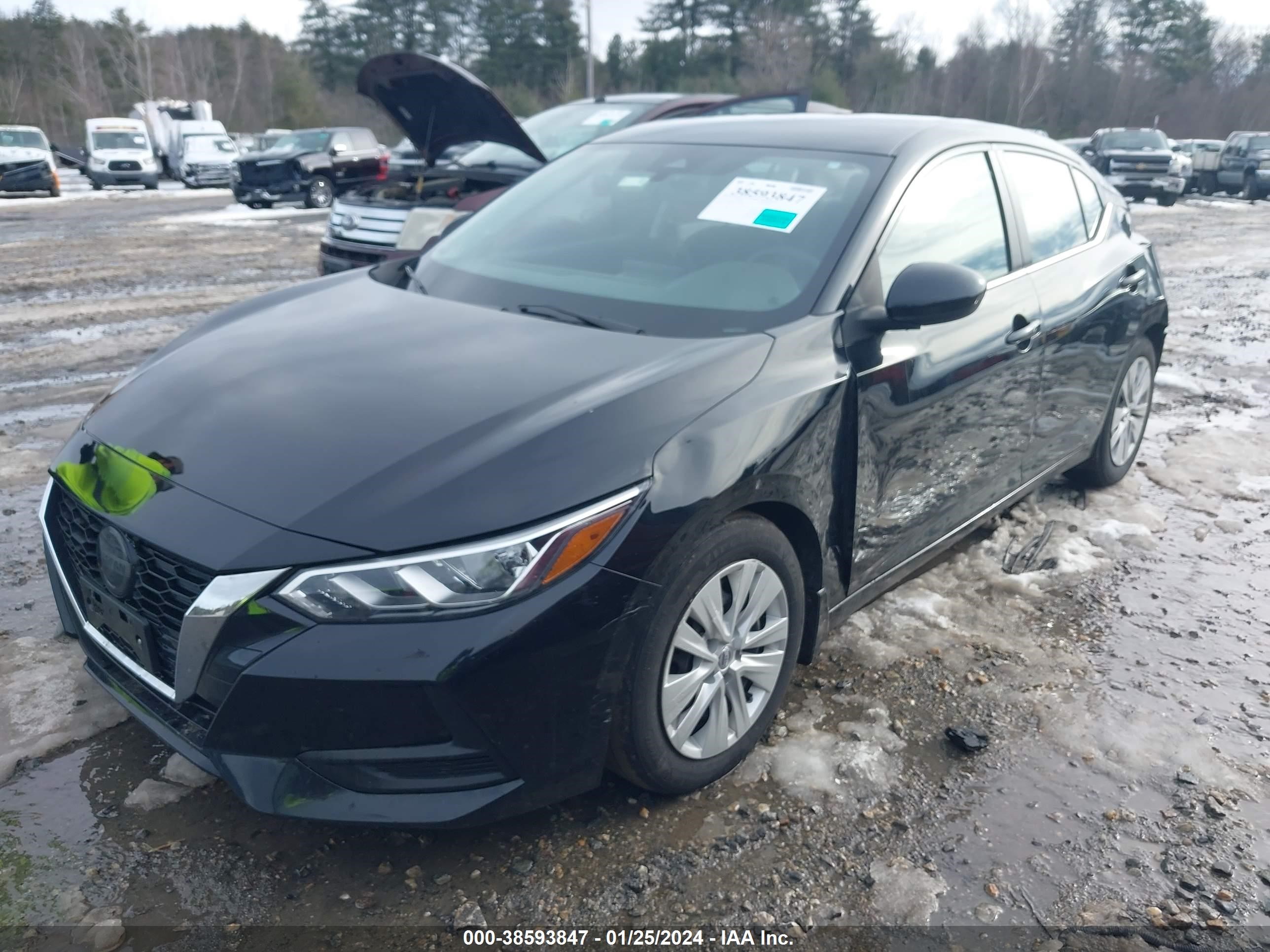 2020 Nissan Sentra S Xtronic Cvt vin: 3N1AB8BV3LY297364