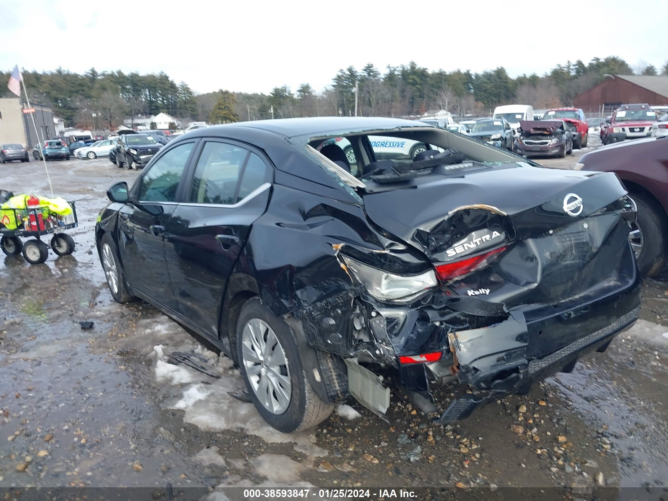 2020 Nissan Sentra S Xtronic Cvt vin: 3N1AB8BV3LY297364