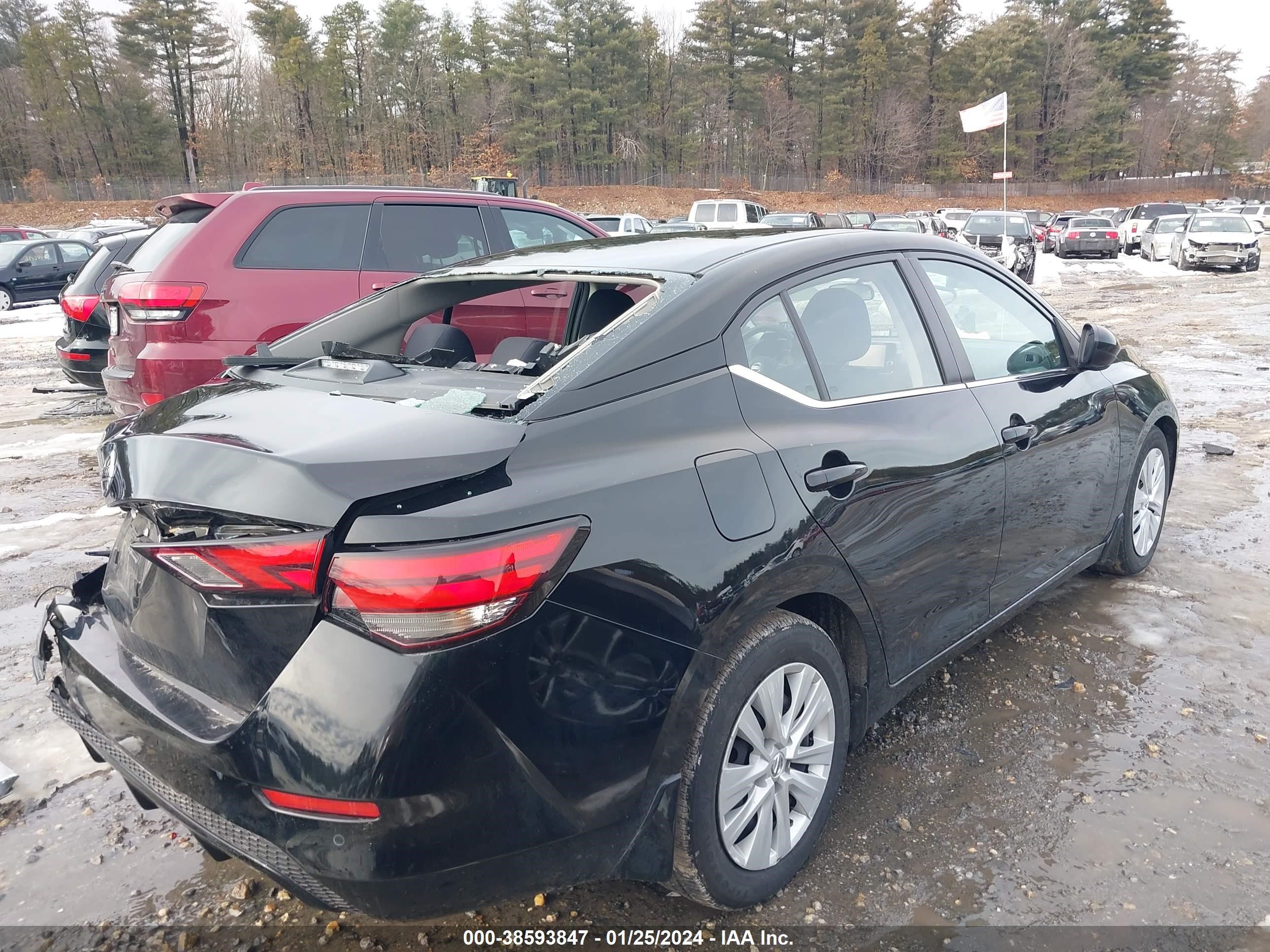 2020 Nissan Sentra S Xtronic Cvt vin: 3N1AB8BV3LY297364