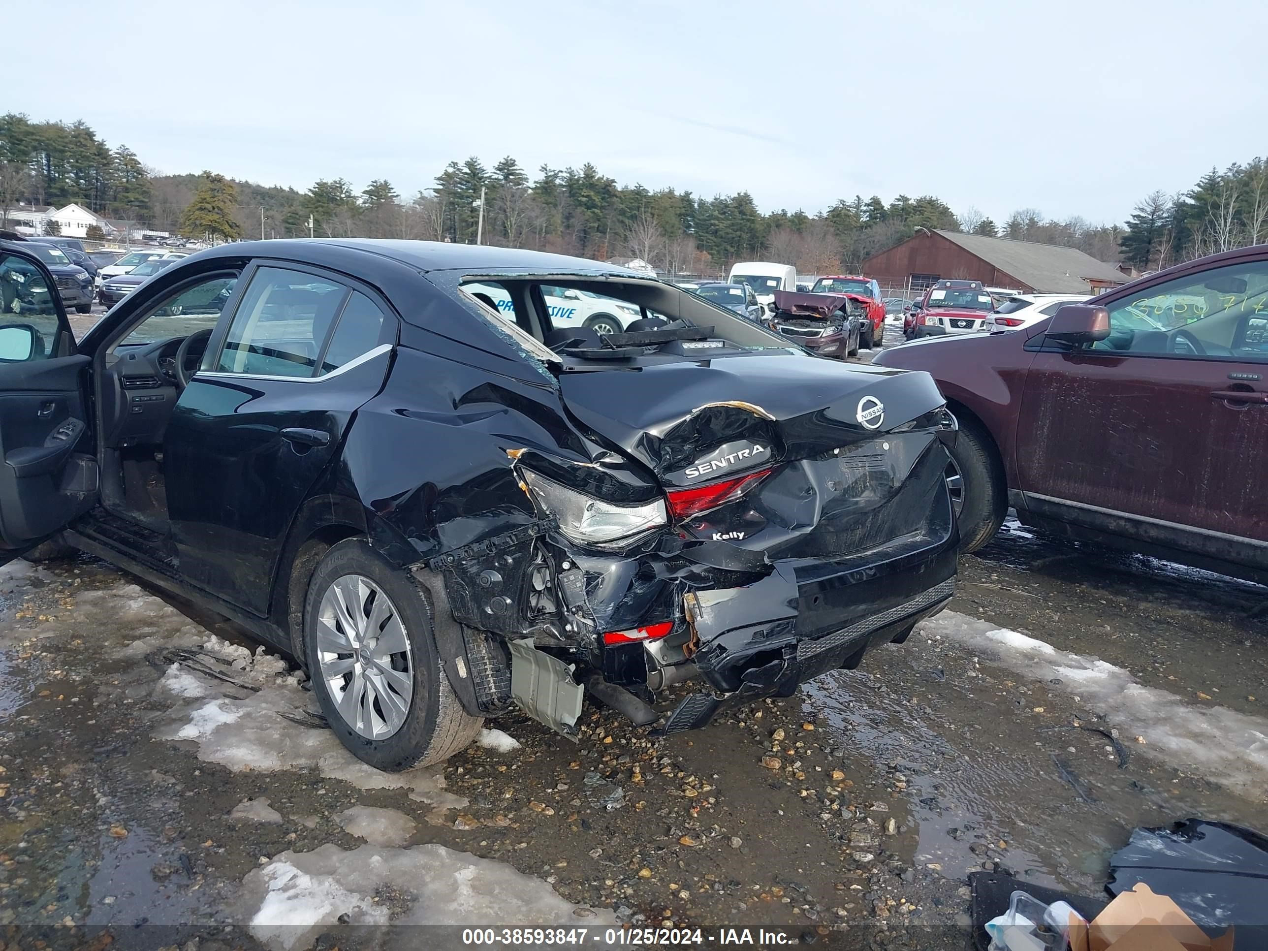 2020 Nissan Sentra S Xtronic Cvt vin: 3N1AB8BV3LY297364