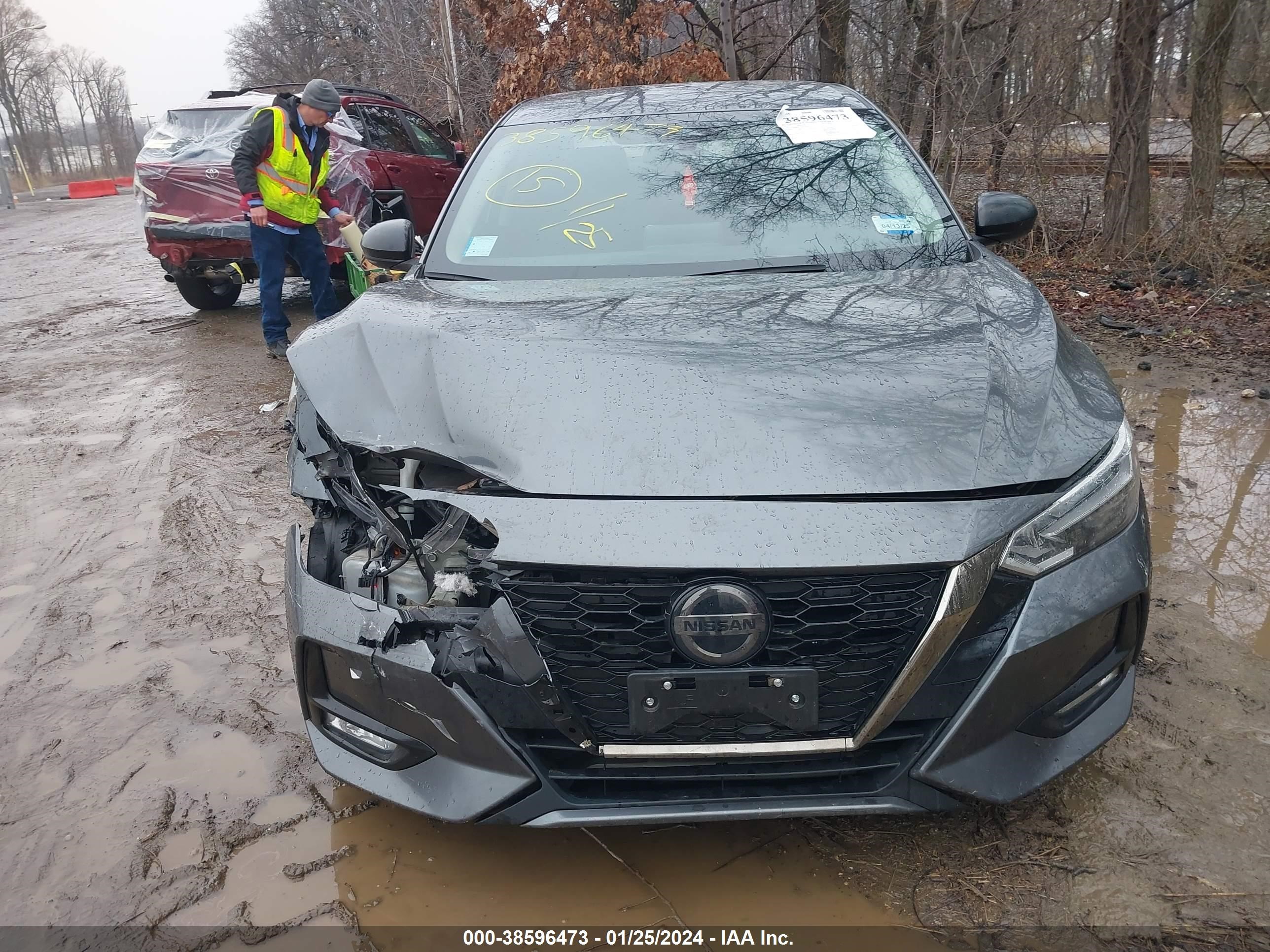 2021 Nissan Sentra Sr Xtronic Cvt vin: 3N1AB8DVXMY234597