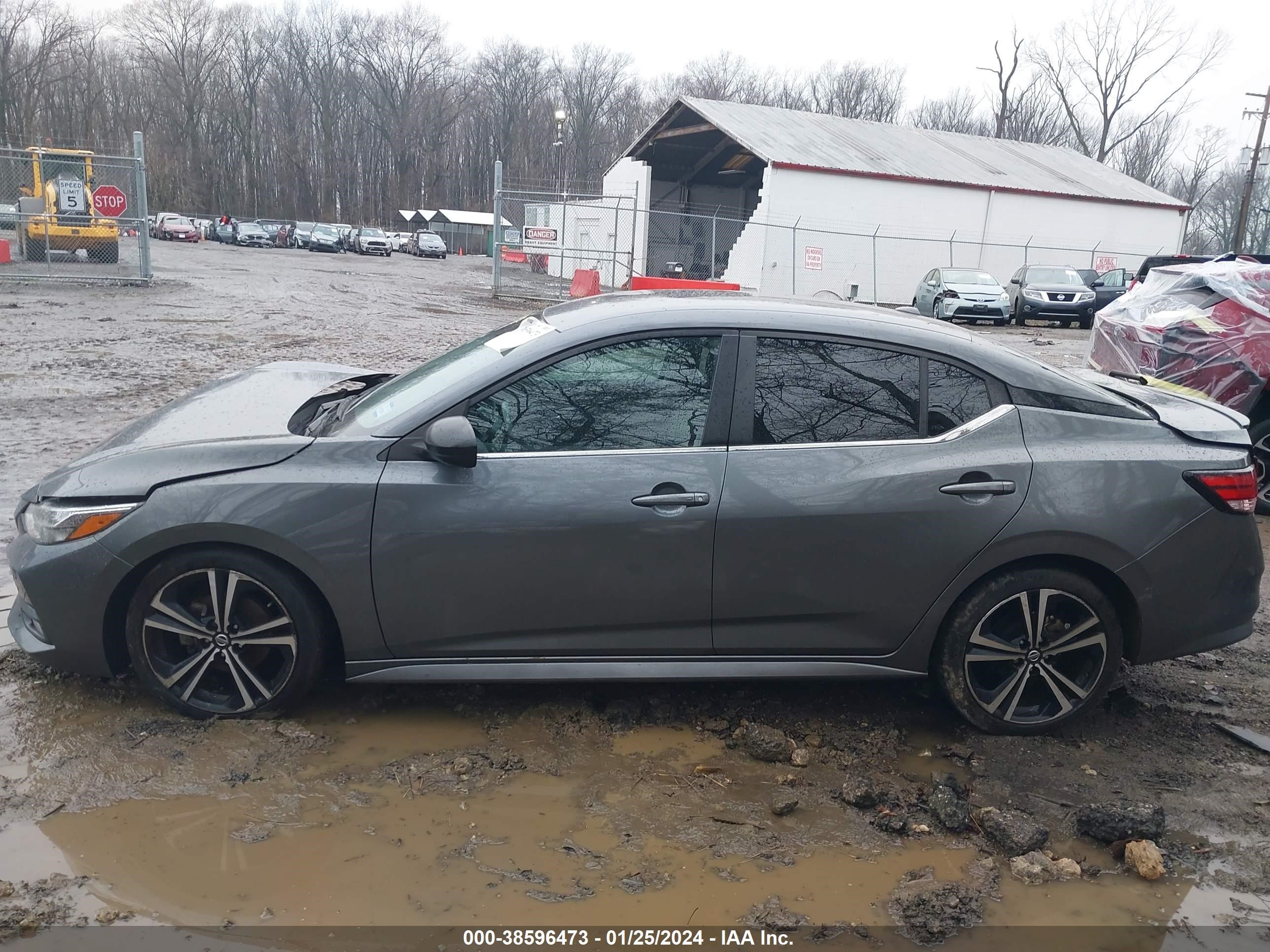 2021 Nissan Sentra Sr Xtronic Cvt vin: 3N1AB8DVXMY234597