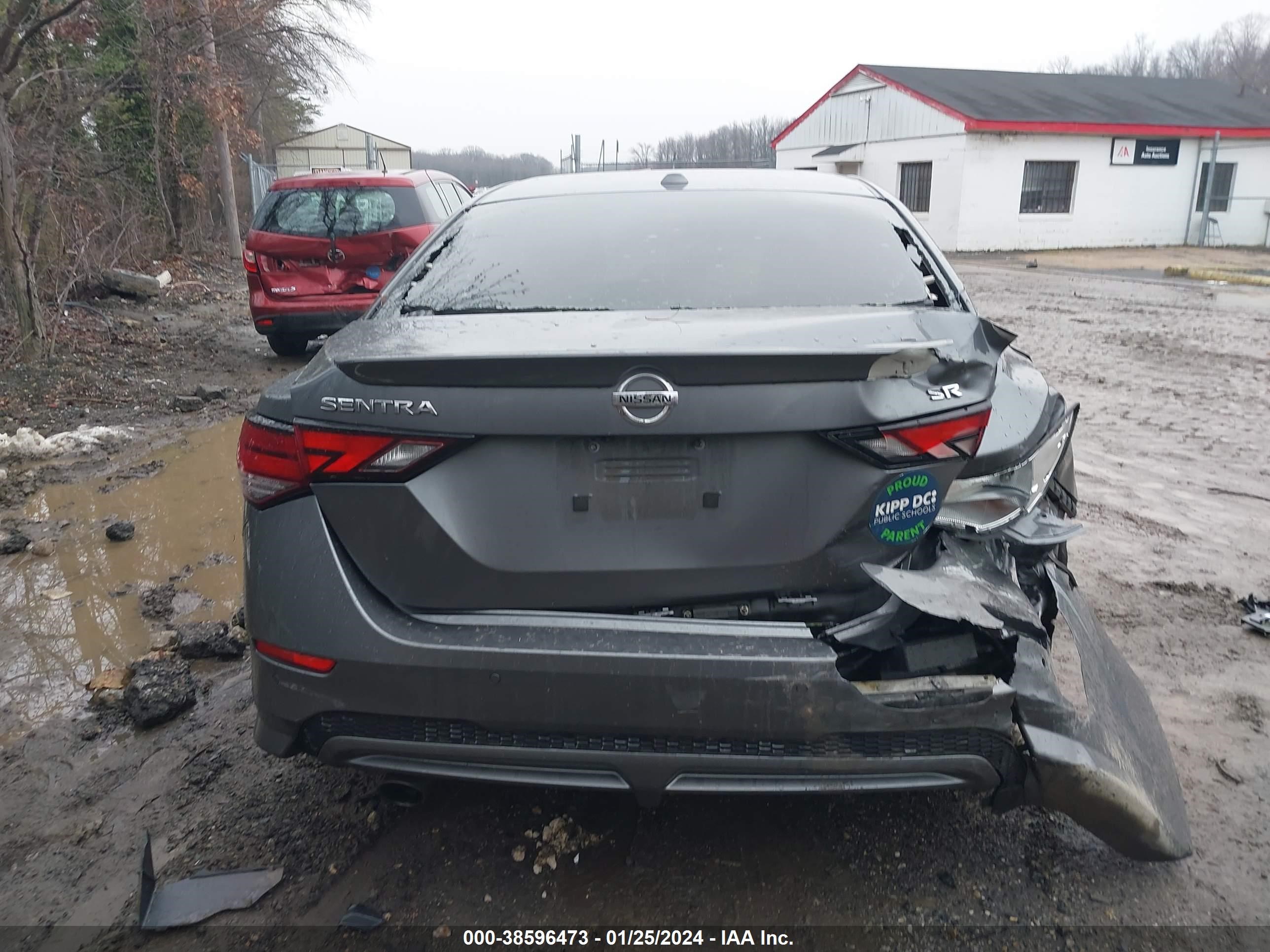 2021 Nissan Sentra Sr Xtronic Cvt vin: 3N1AB8DVXMY234597