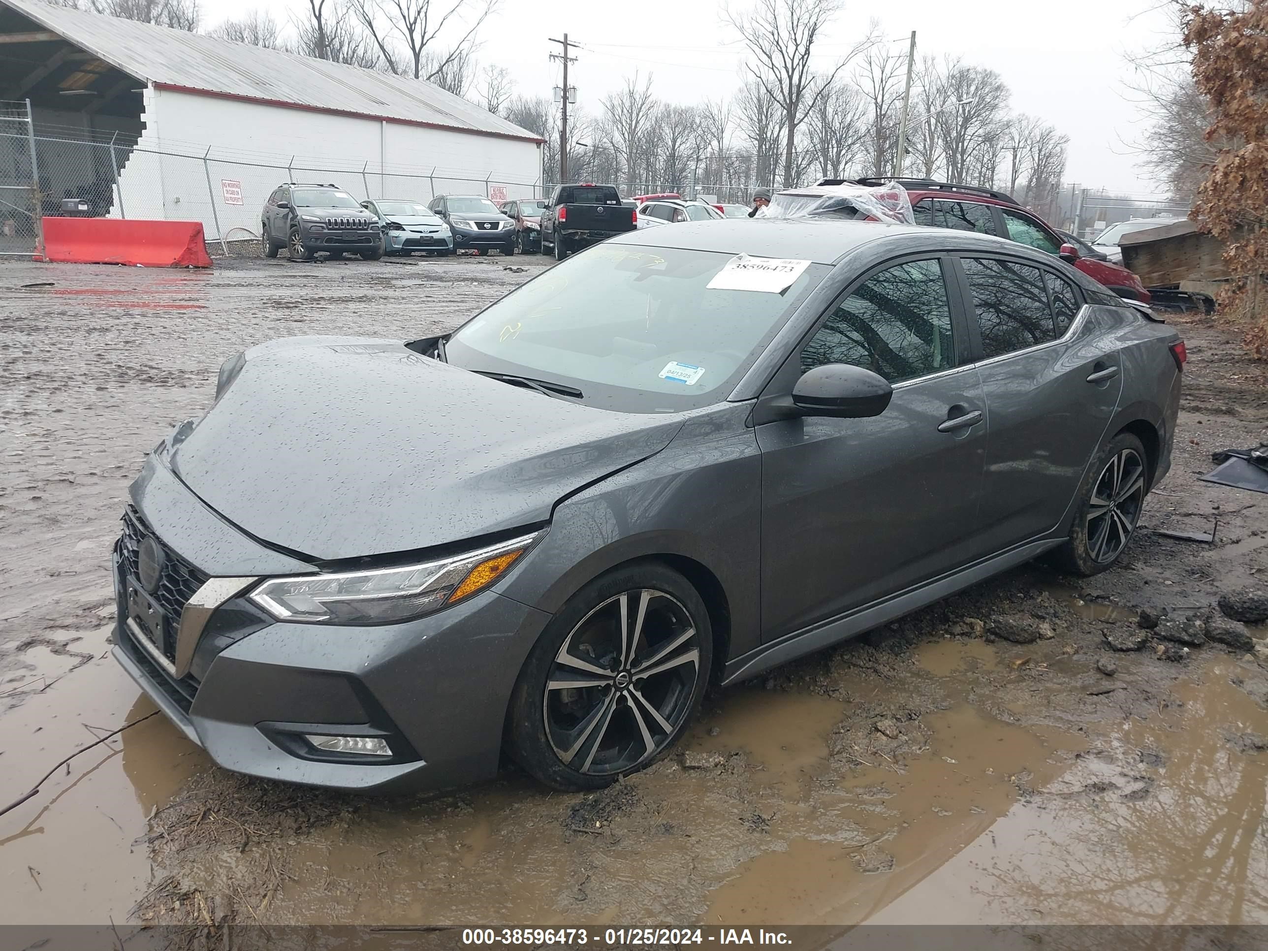 2021 Nissan Sentra Sr Xtronic Cvt vin: 3N1AB8DVXMY234597