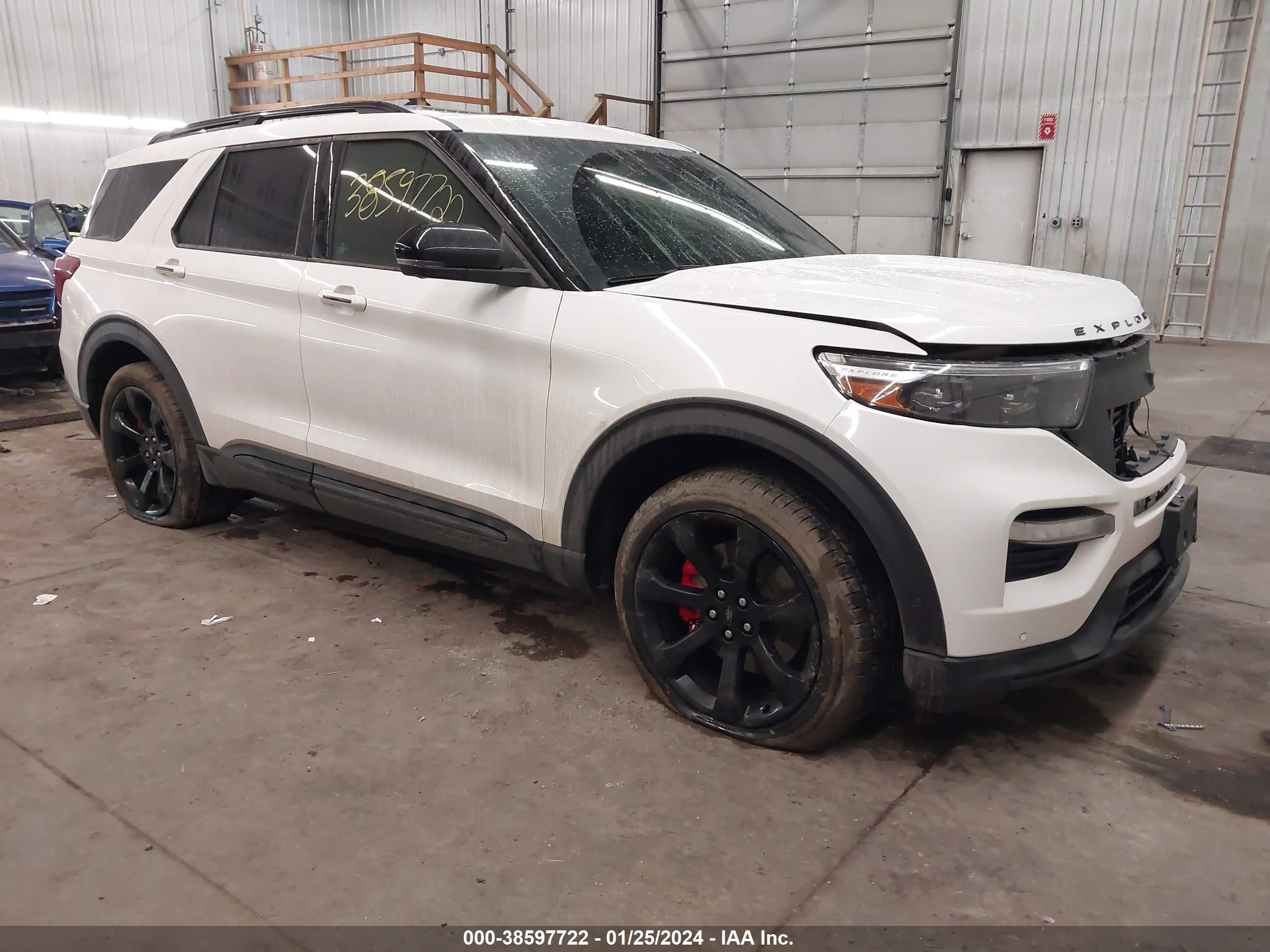 2020 Ford Explorer St vin: 1FM5K8GC7LGB42531