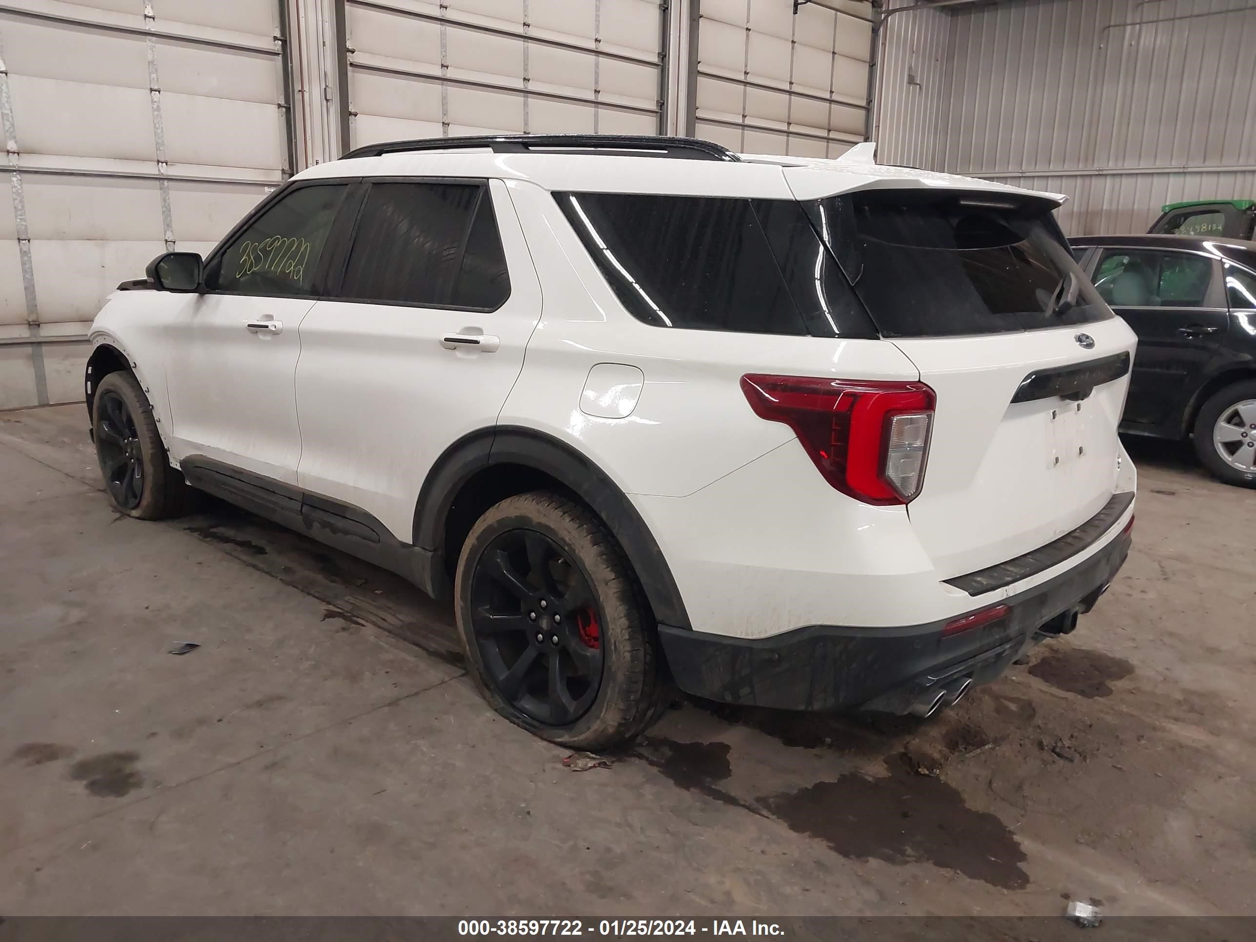 2020 Ford Explorer St vin: 1FM5K8GC7LGB42531