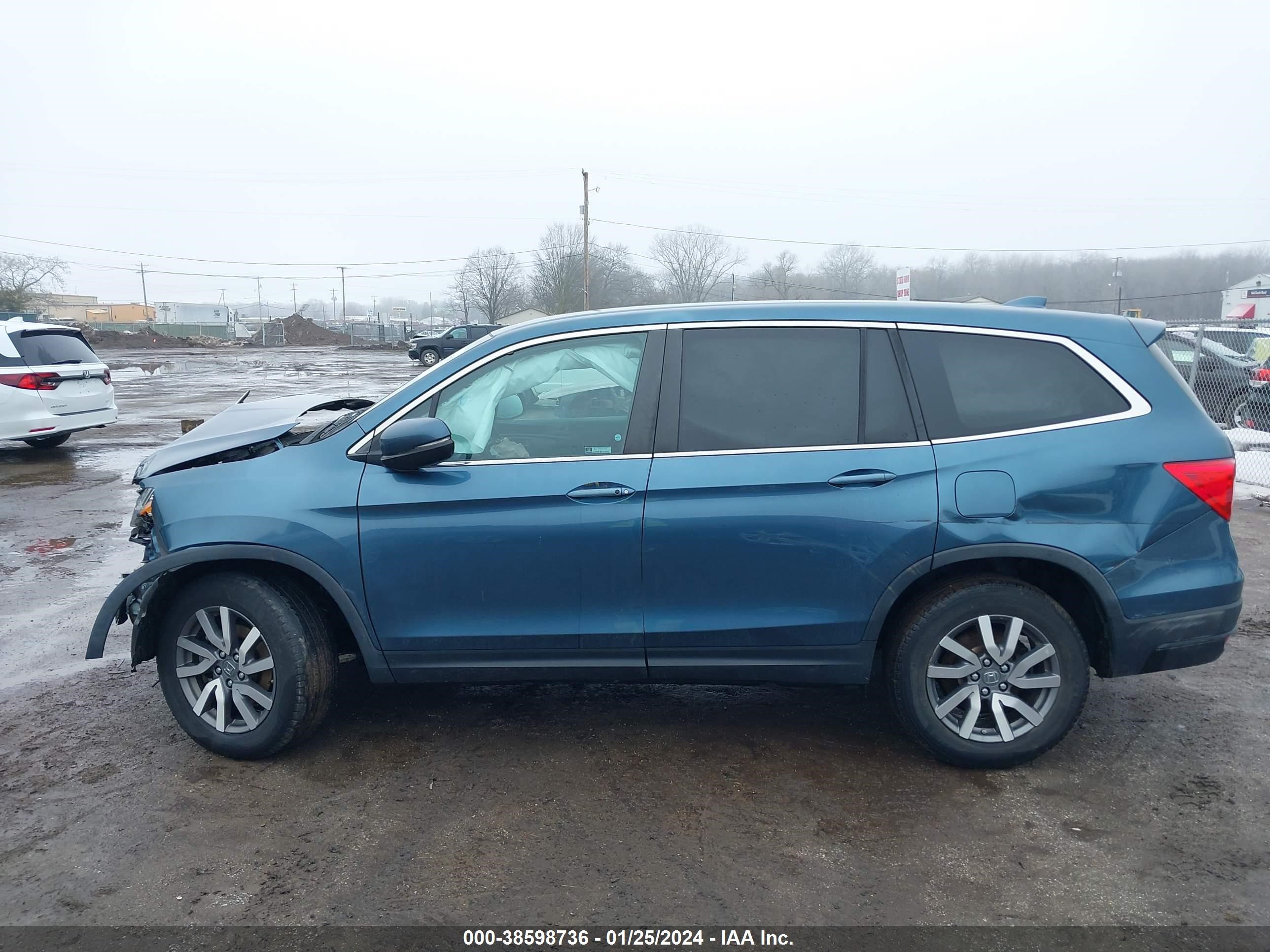 2019 Honda Pilot Ex vin: 5FNYF6H36KB047718