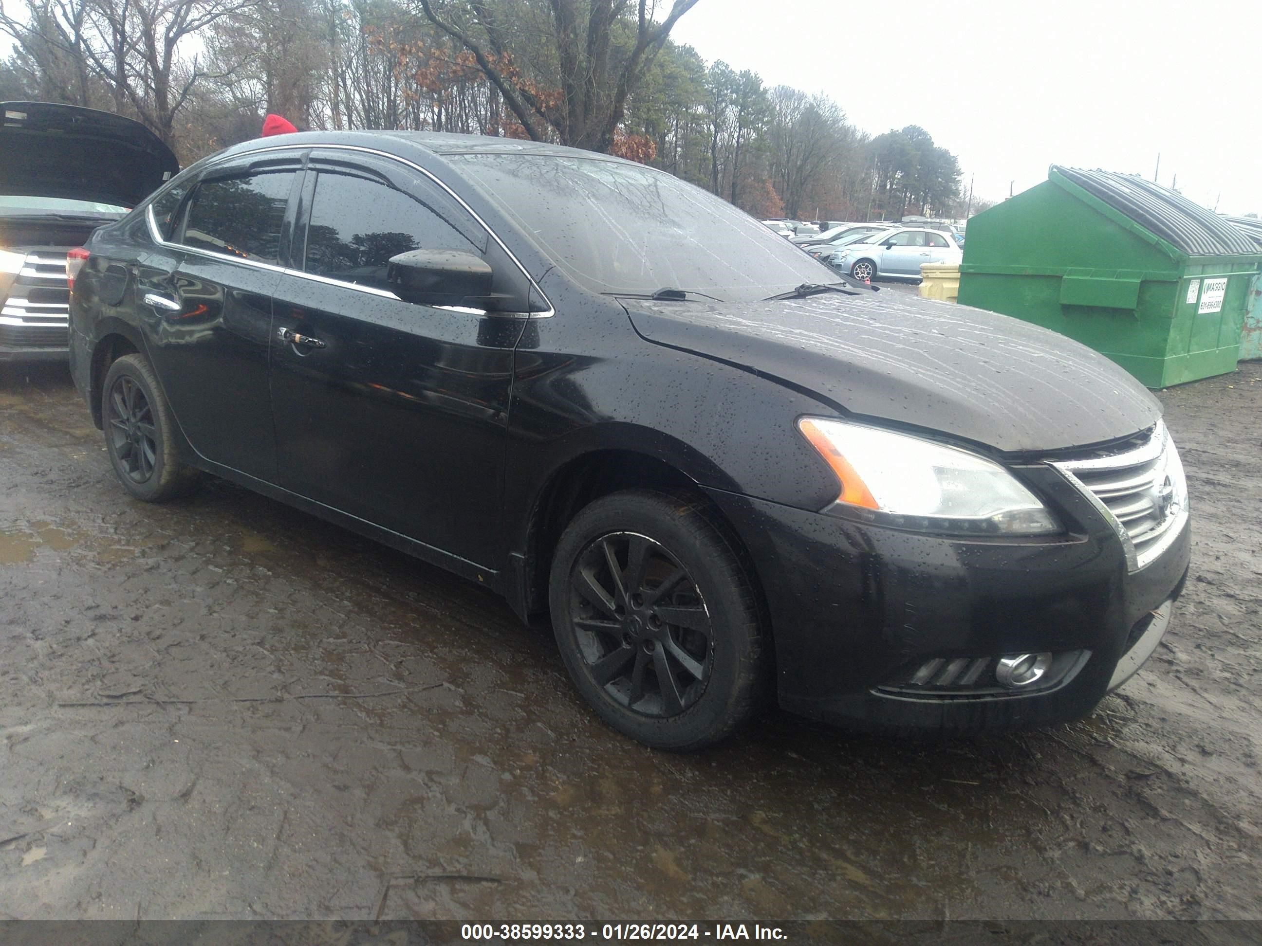 2015 Nissan Sentra Sv vin: 3N1AB7AP5FY246305