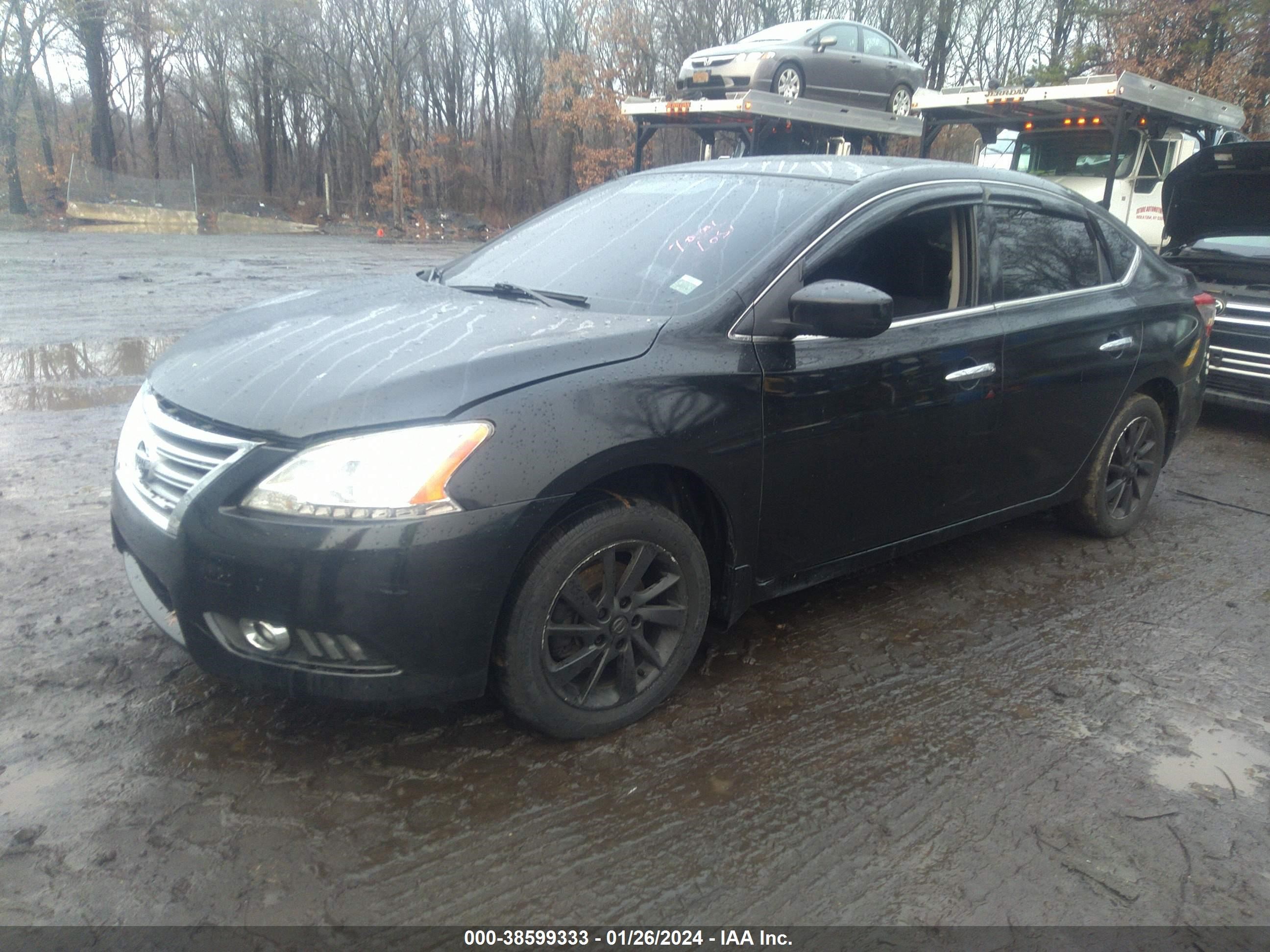 2015 Nissan Sentra Sv vin: 3N1AB7AP5FY246305