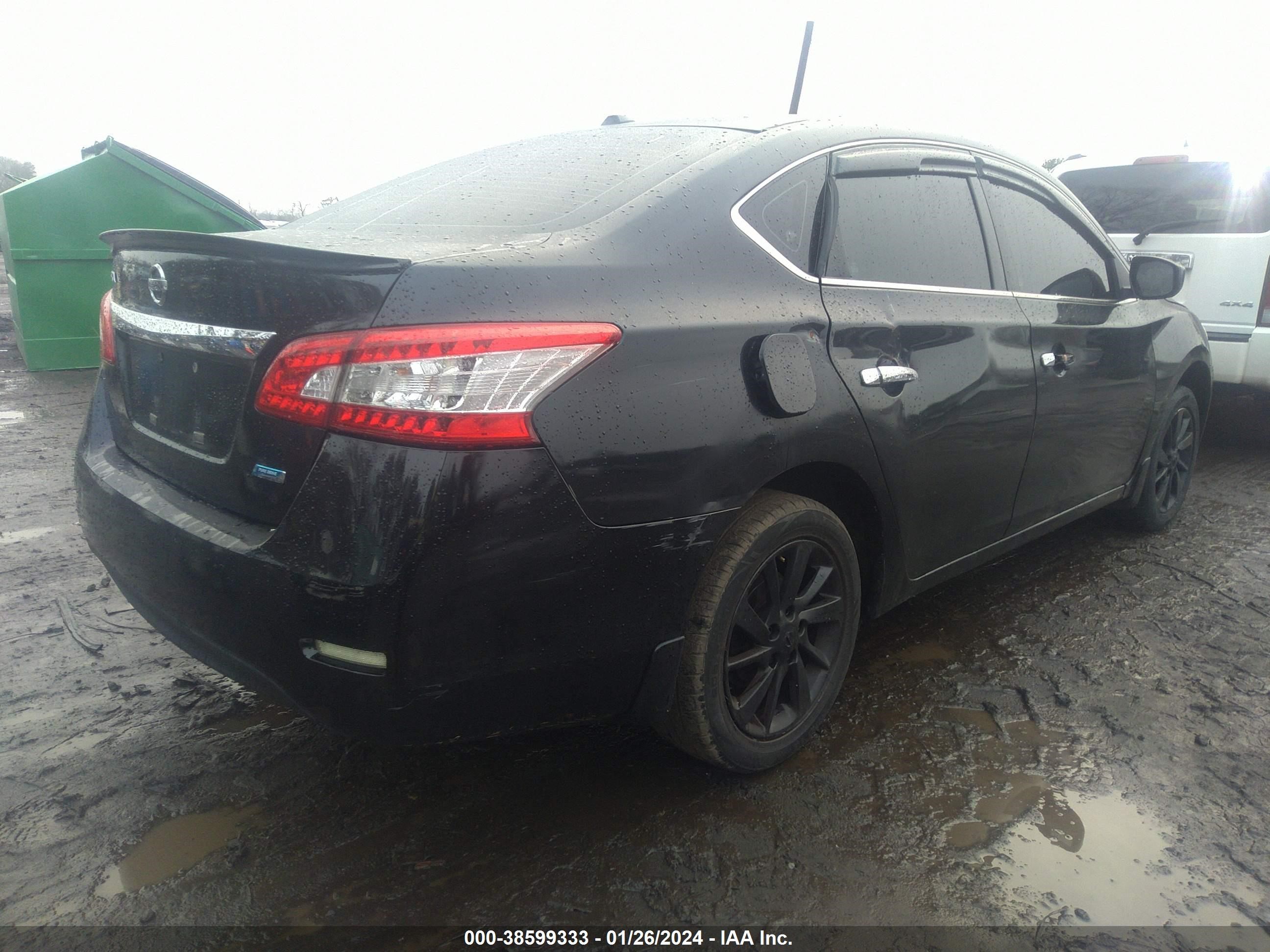 2015 Nissan Sentra Sv vin: 3N1AB7AP5FY246305