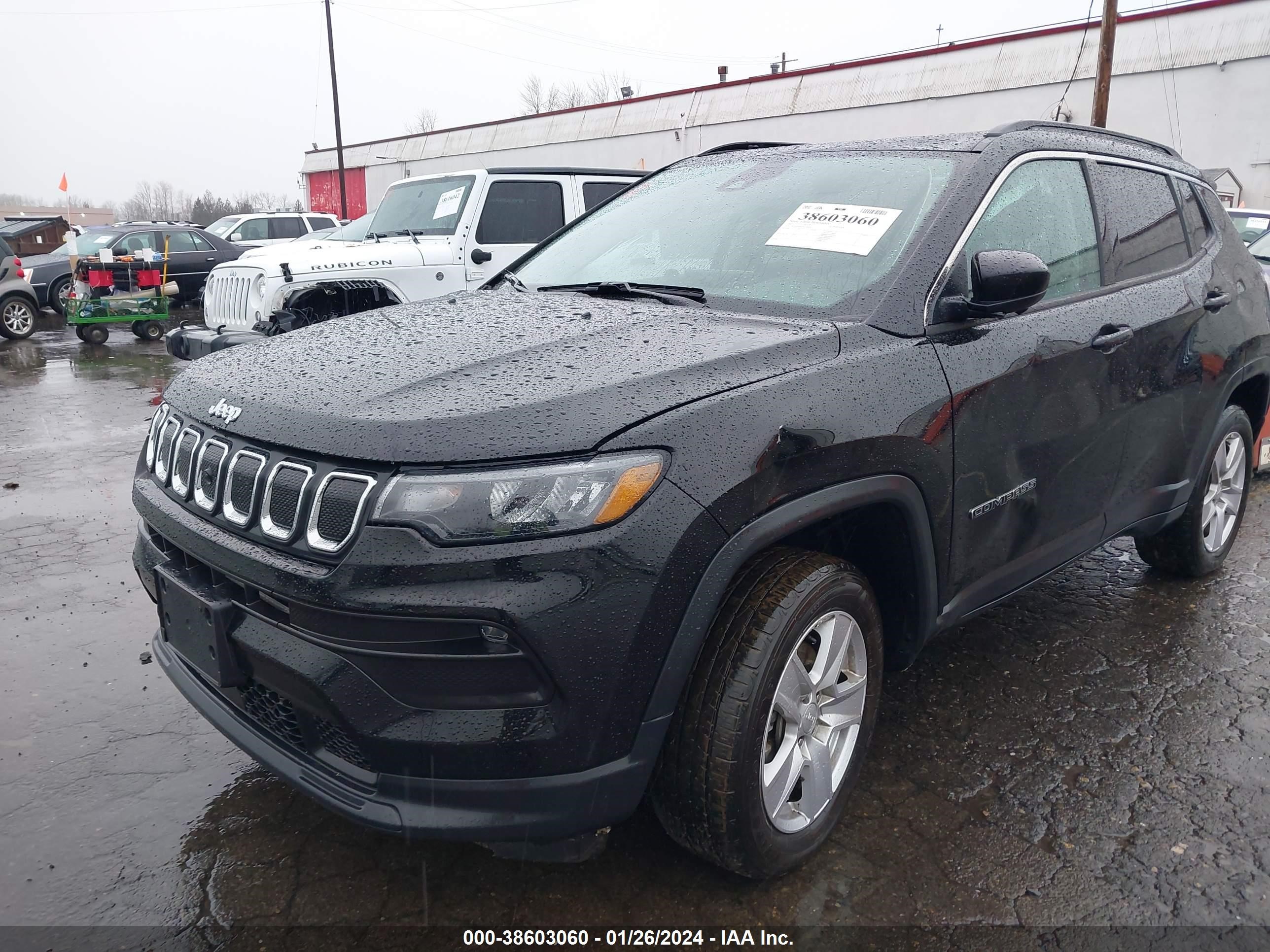 2022 Jeep Compass Latitude 4X4 vin: 3C4NJDBB2NT230495