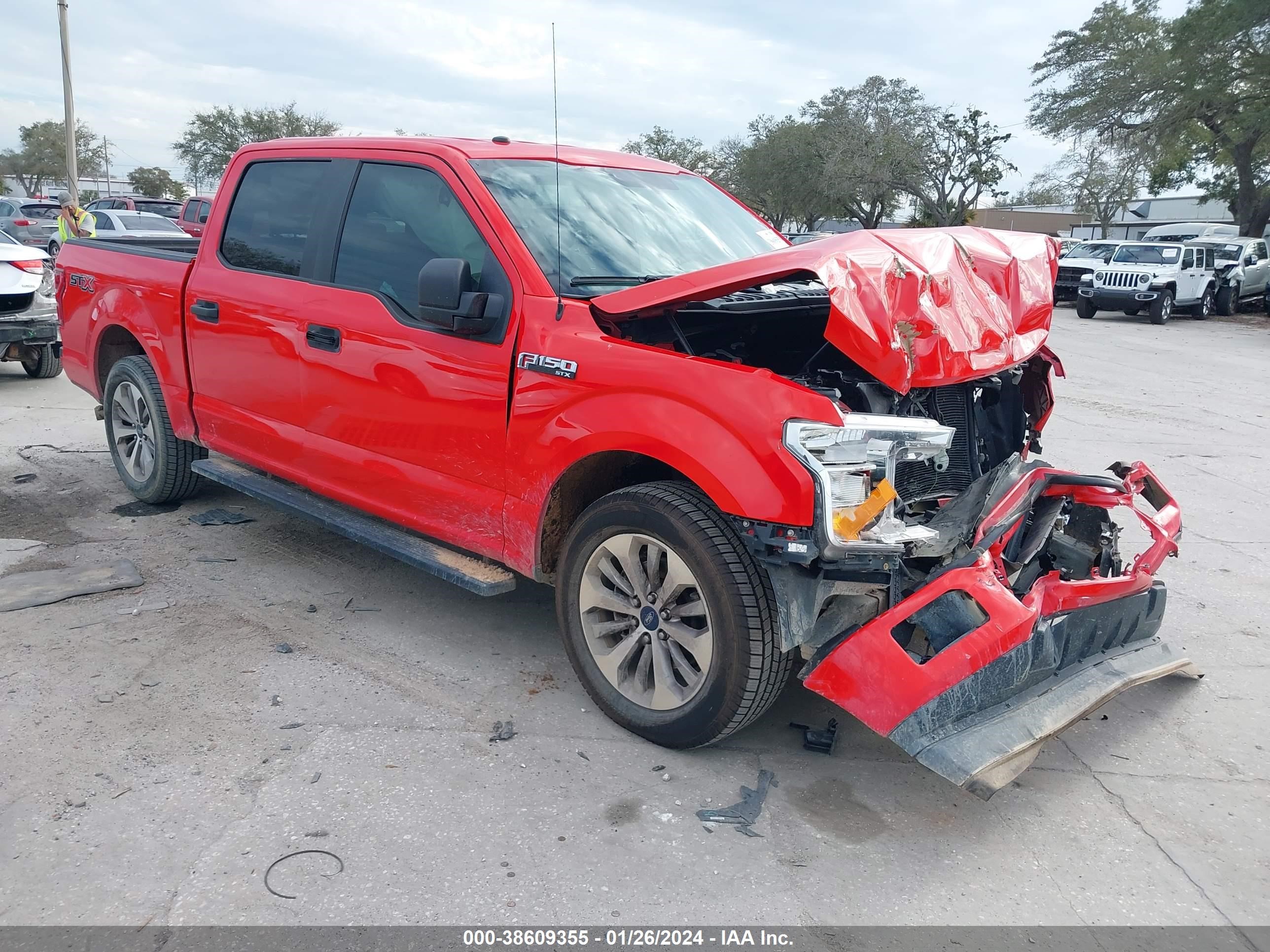 2018 Ford F-150 Xl vin: 1FTEW1CP2JKC47500