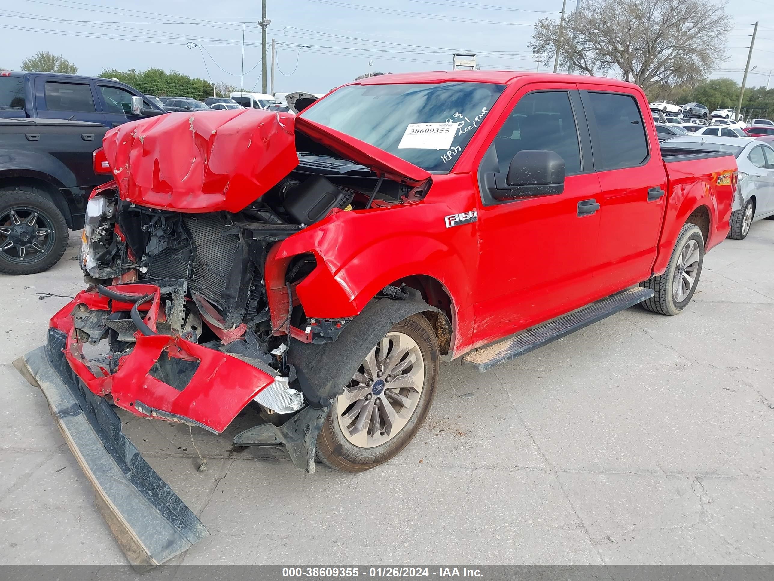 2018 Ford F-150 Xl vin: 1FTEW1CP2JKC47500