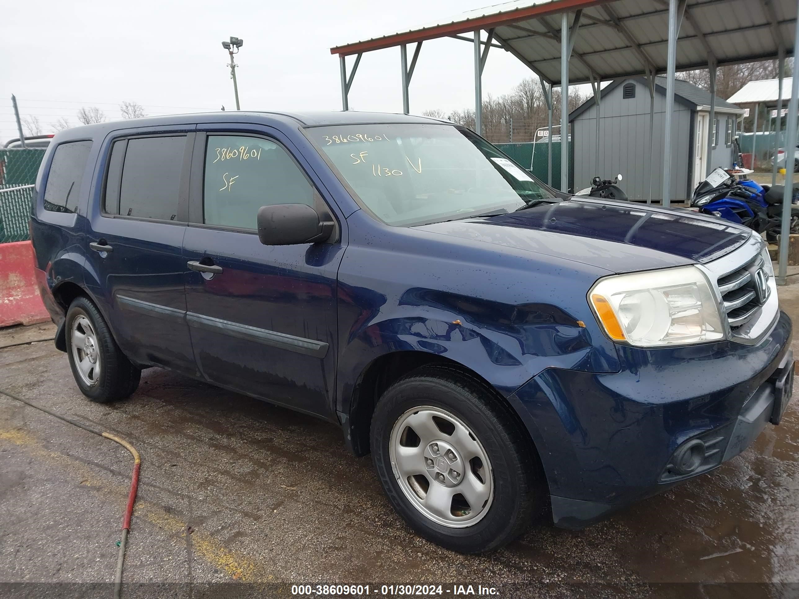 2015 Honda Pilot Lx vin: 5FNYF4H23FB044230