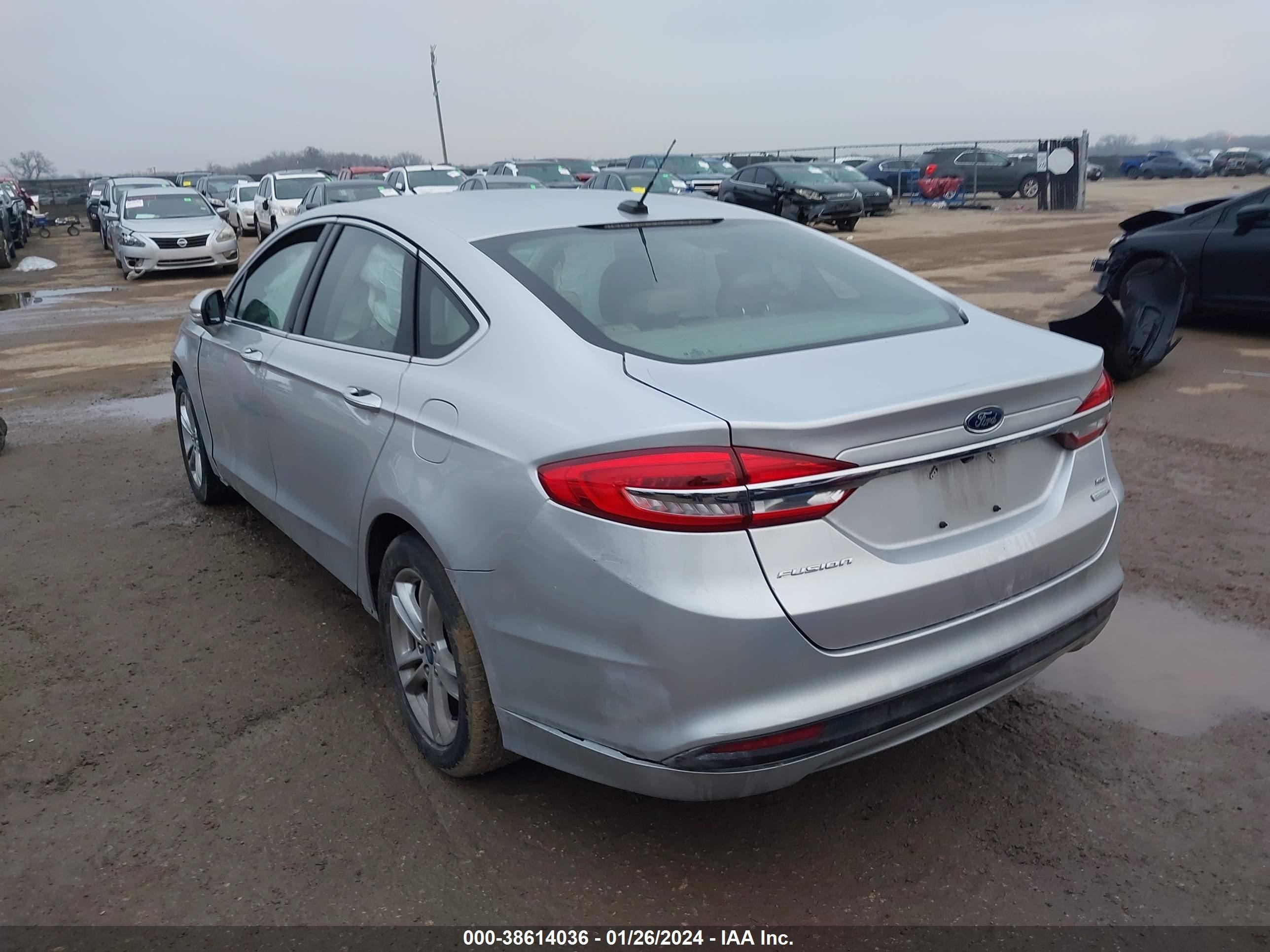 2018 Ford Fusion Se vin: 3FA6P0HD2JR194924