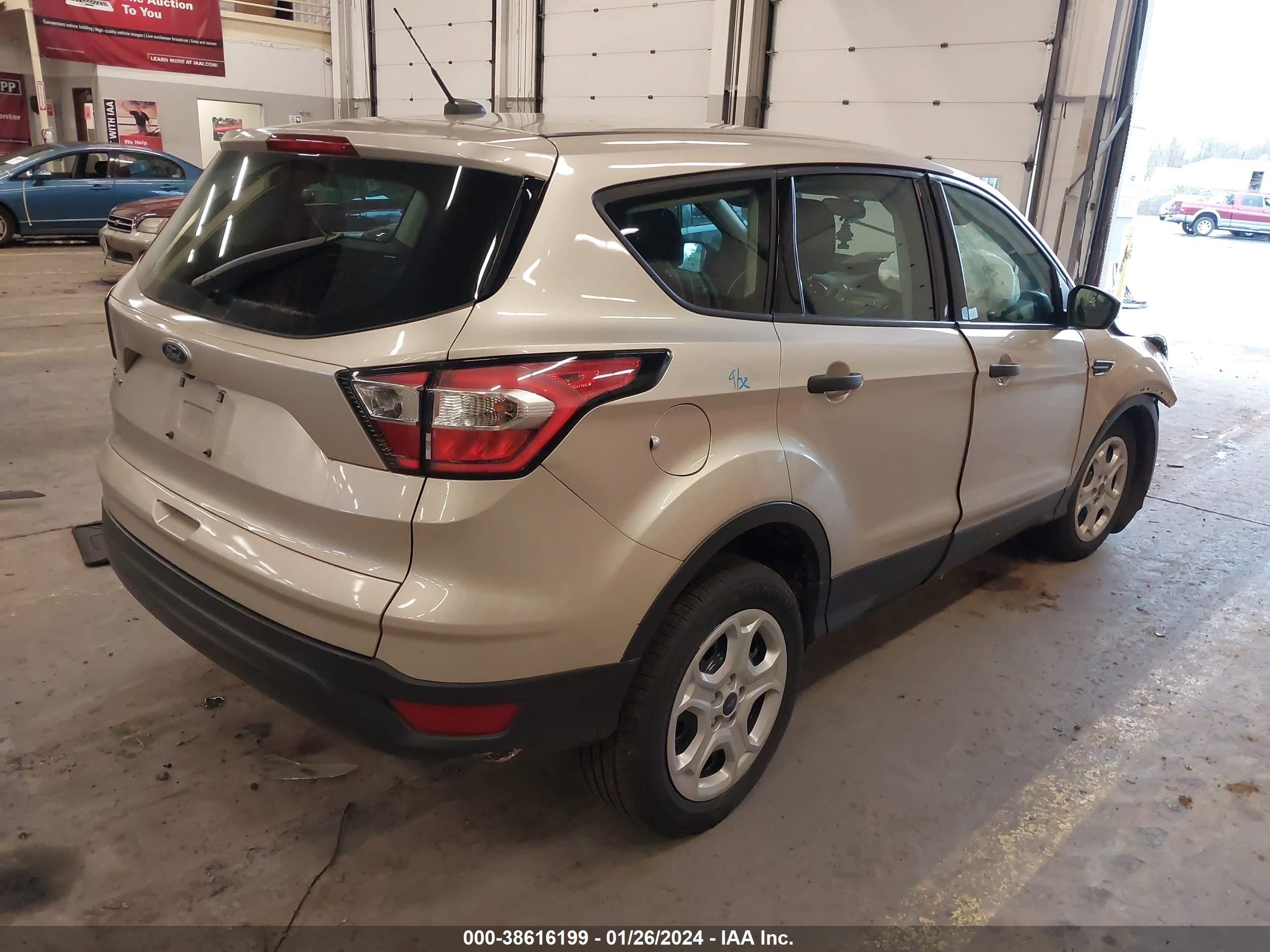 2017 Ford Escape S vin: 1FMCU0F74HUC90054