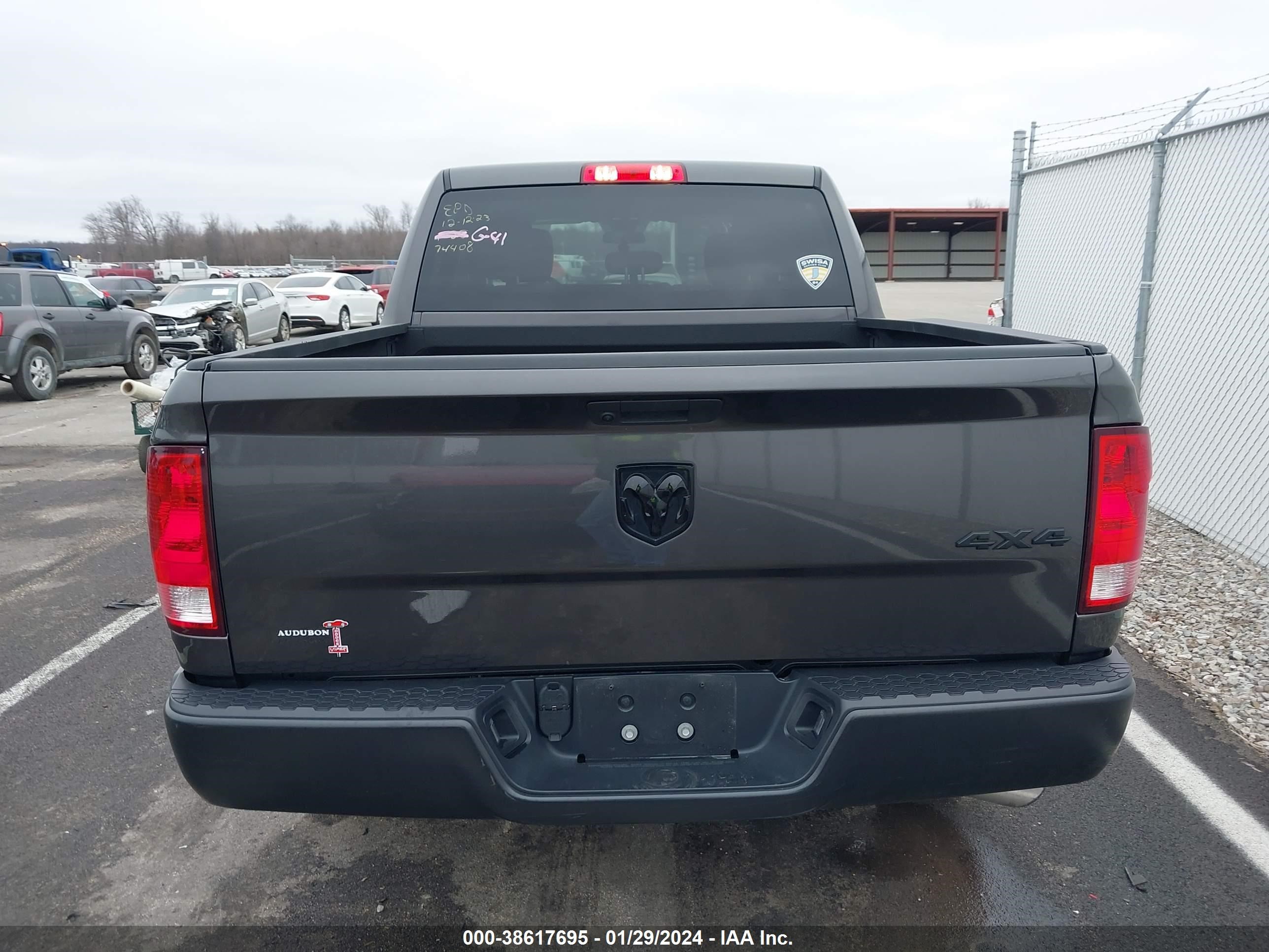 2021 Ram 1500 Classic Tradesman 4X4 5'7 Box vin: 3C6RR7KGXMG670566