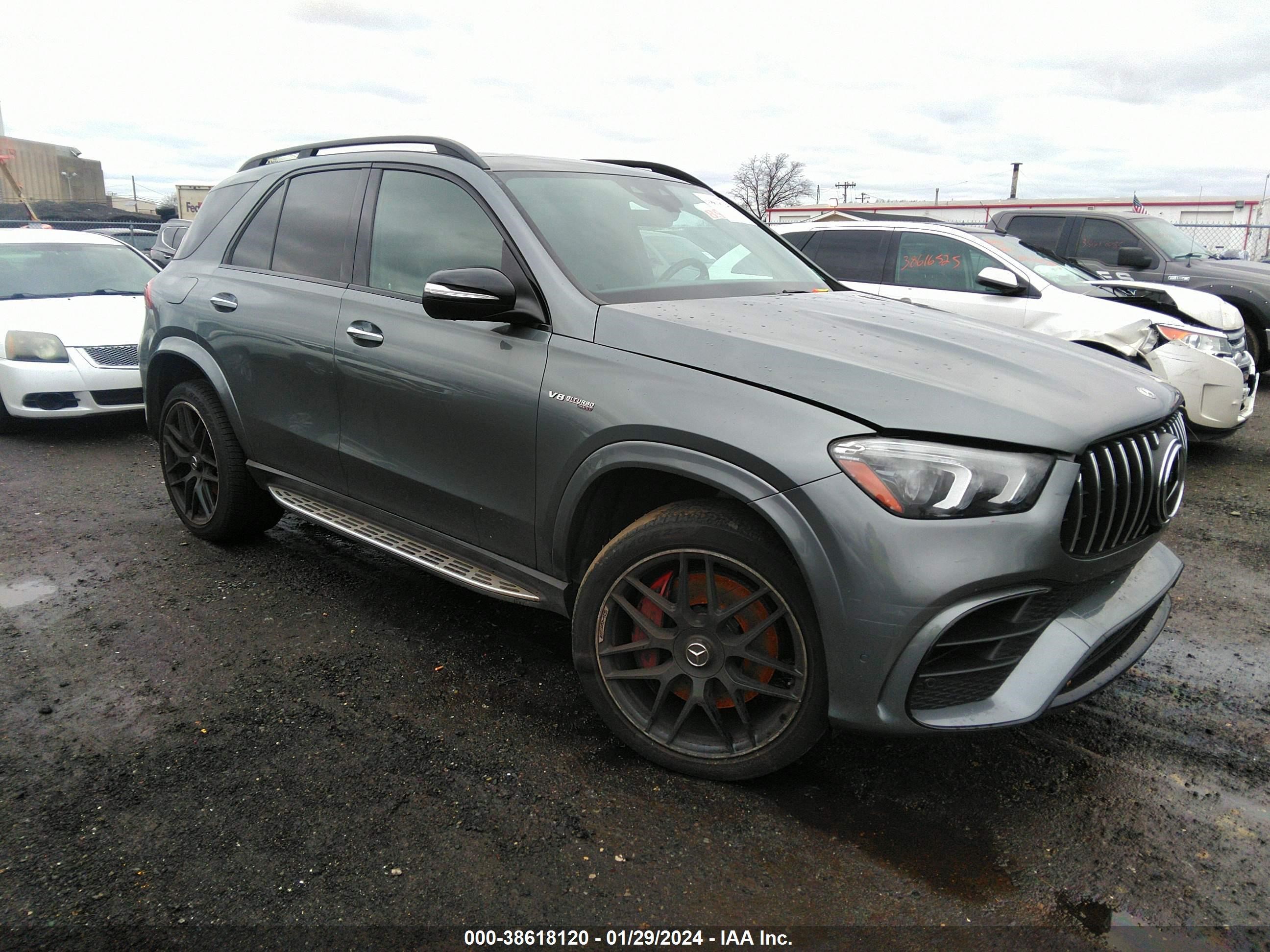 2021 Mercedes-Benz Amg Gle 63 S 4Matic vin: 4JGFB8KB2MA279609