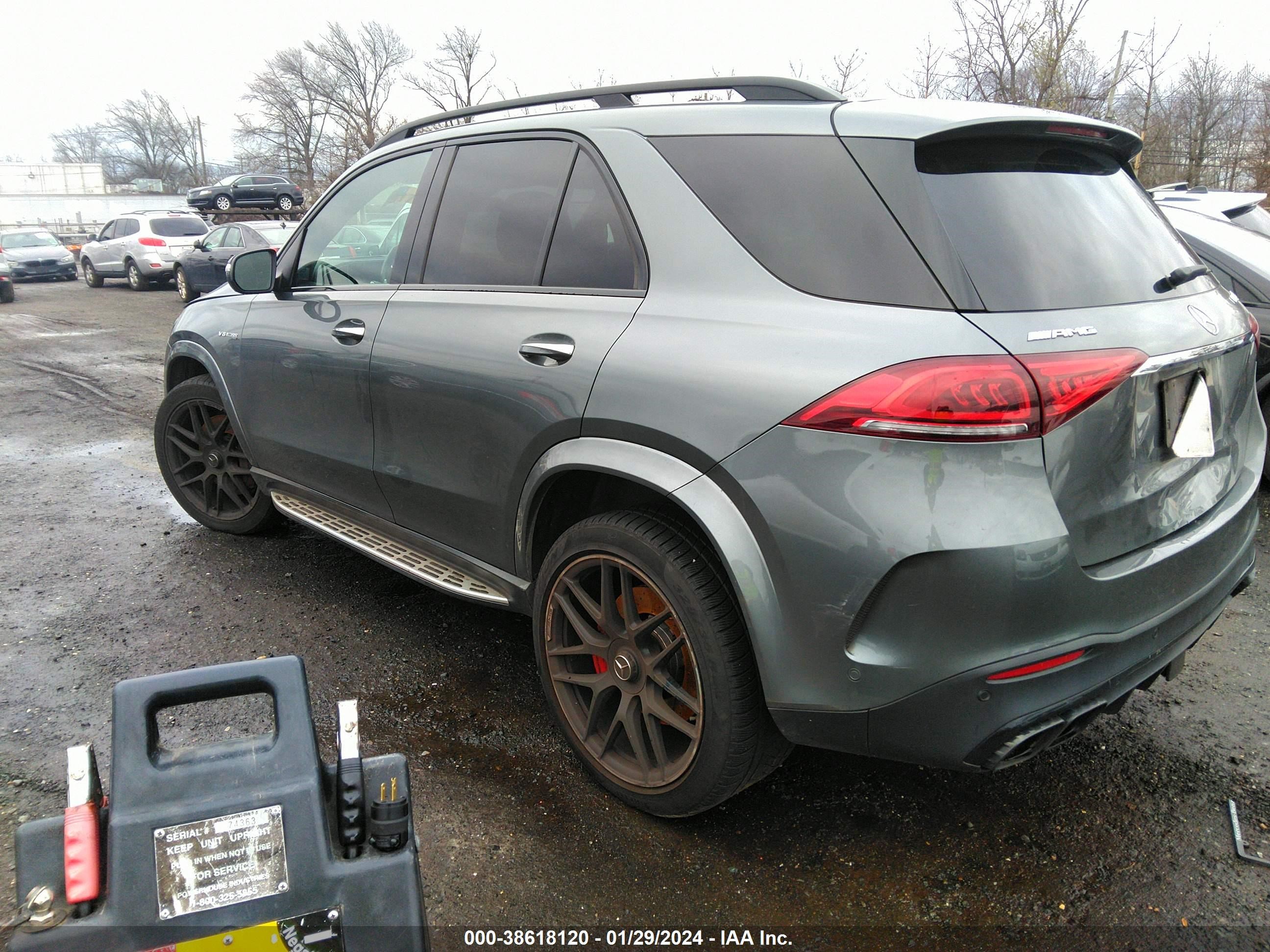 2021 Mercedes-Benz Amg Gle 63 S 4Matic vin: 4JGFB8KB2MA279609