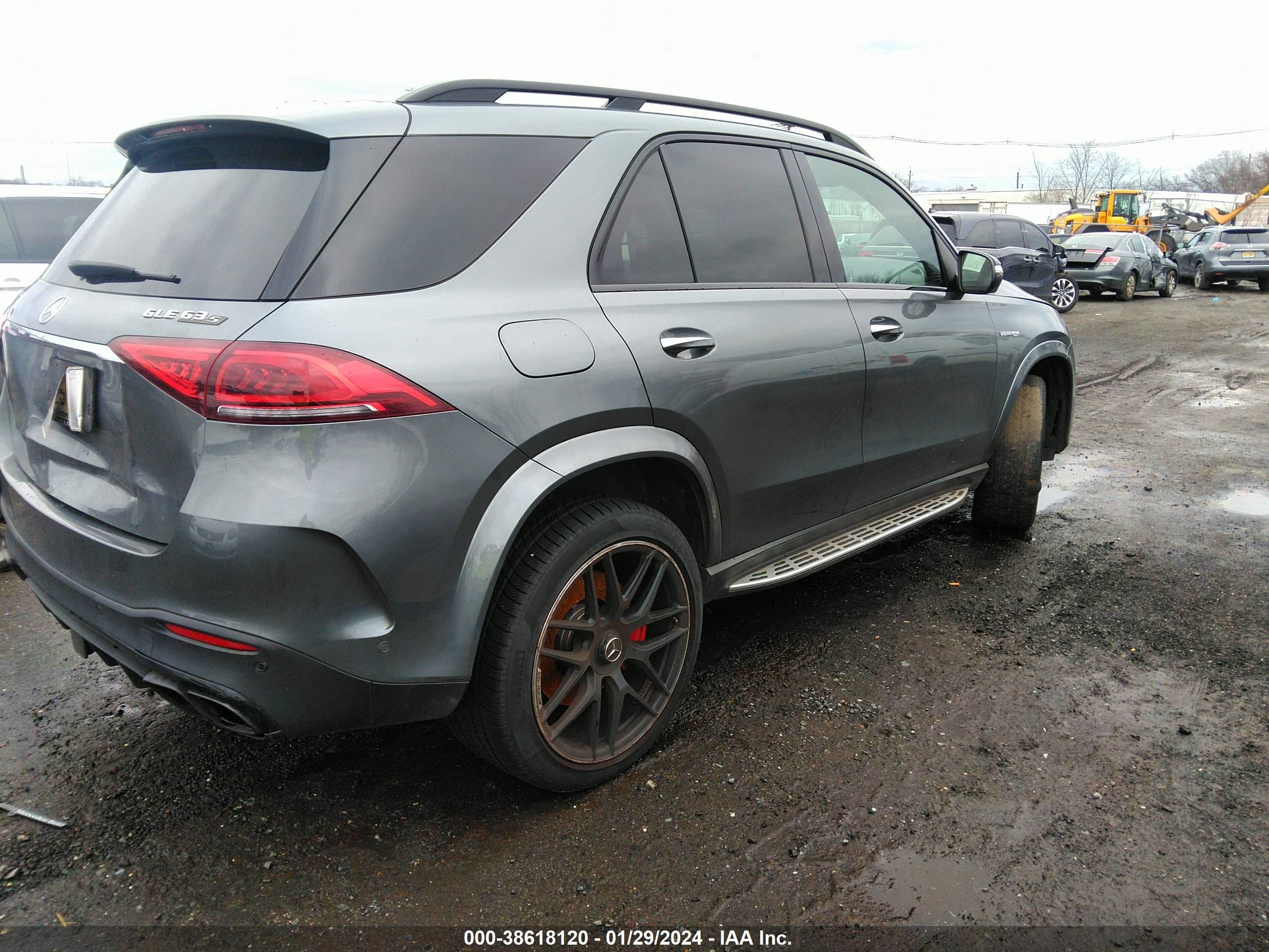 2021 Mercedes-Benz Amg Gle 63 S 4Matic vin: 4JGFB8KB2MA279609