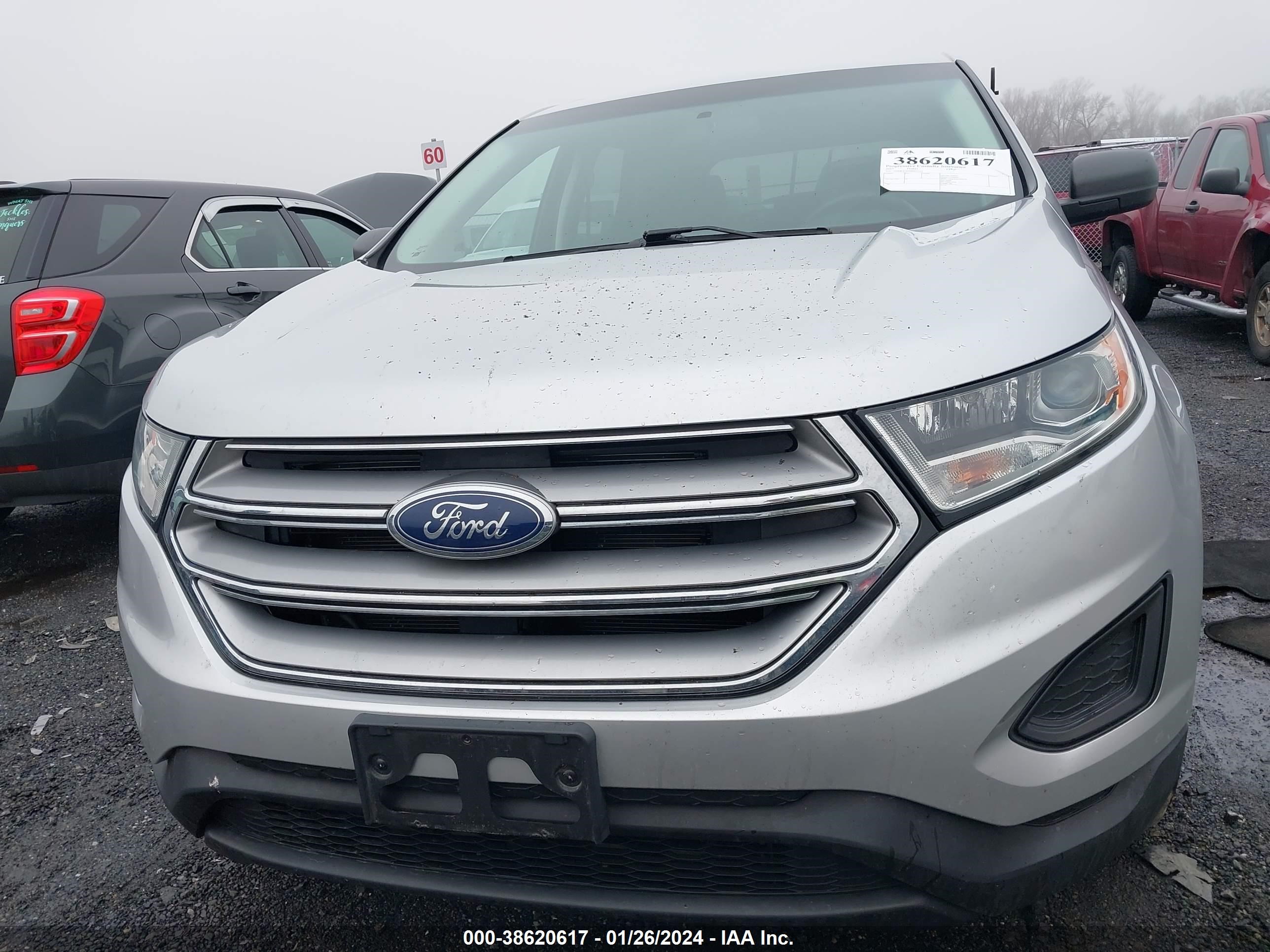 2017 Ford Edge Se vin: 2FMPK4G9XHBB93414