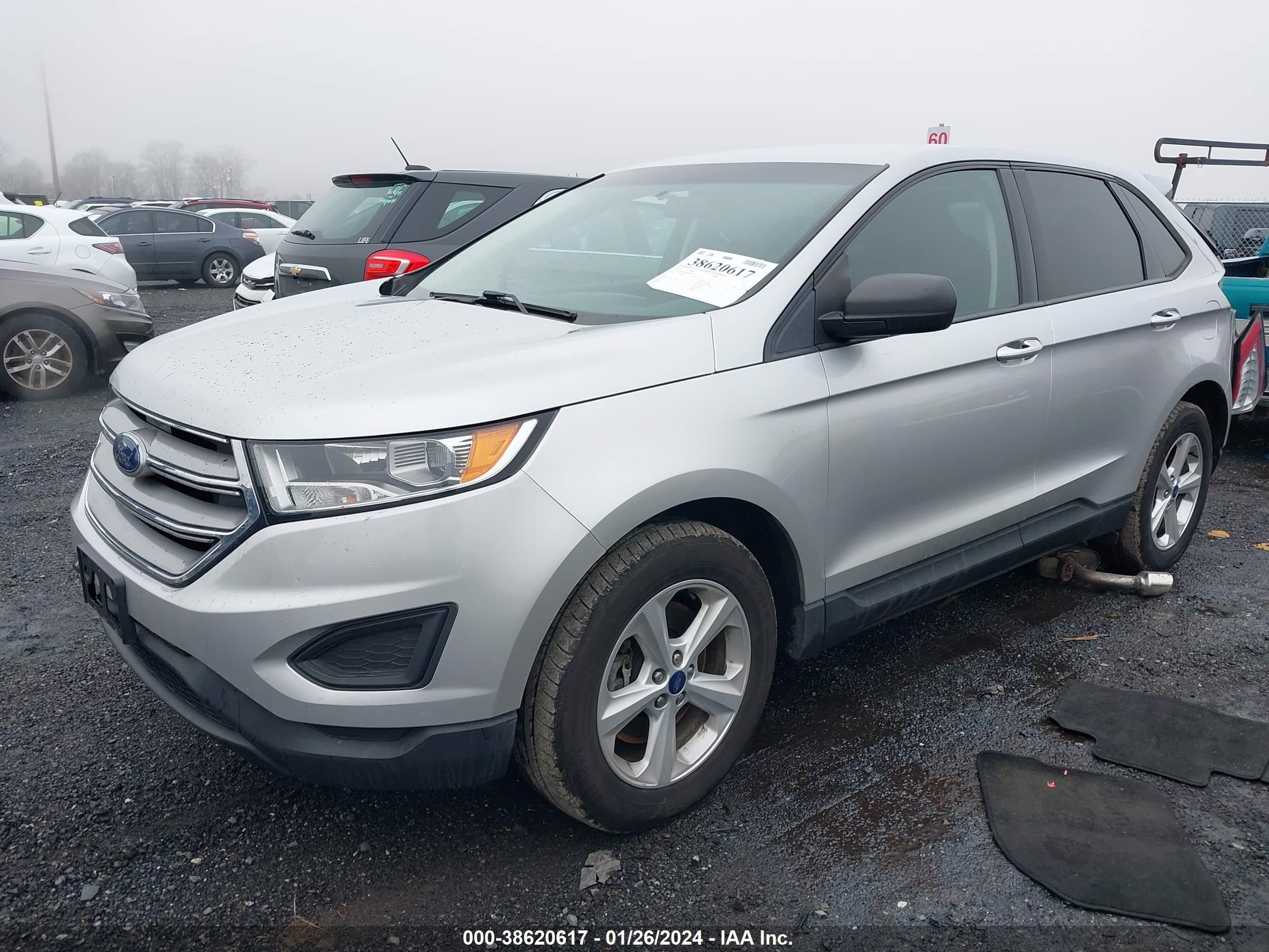 2017 Ford Edge Se vin: 2FMPK4G9XHBB93414