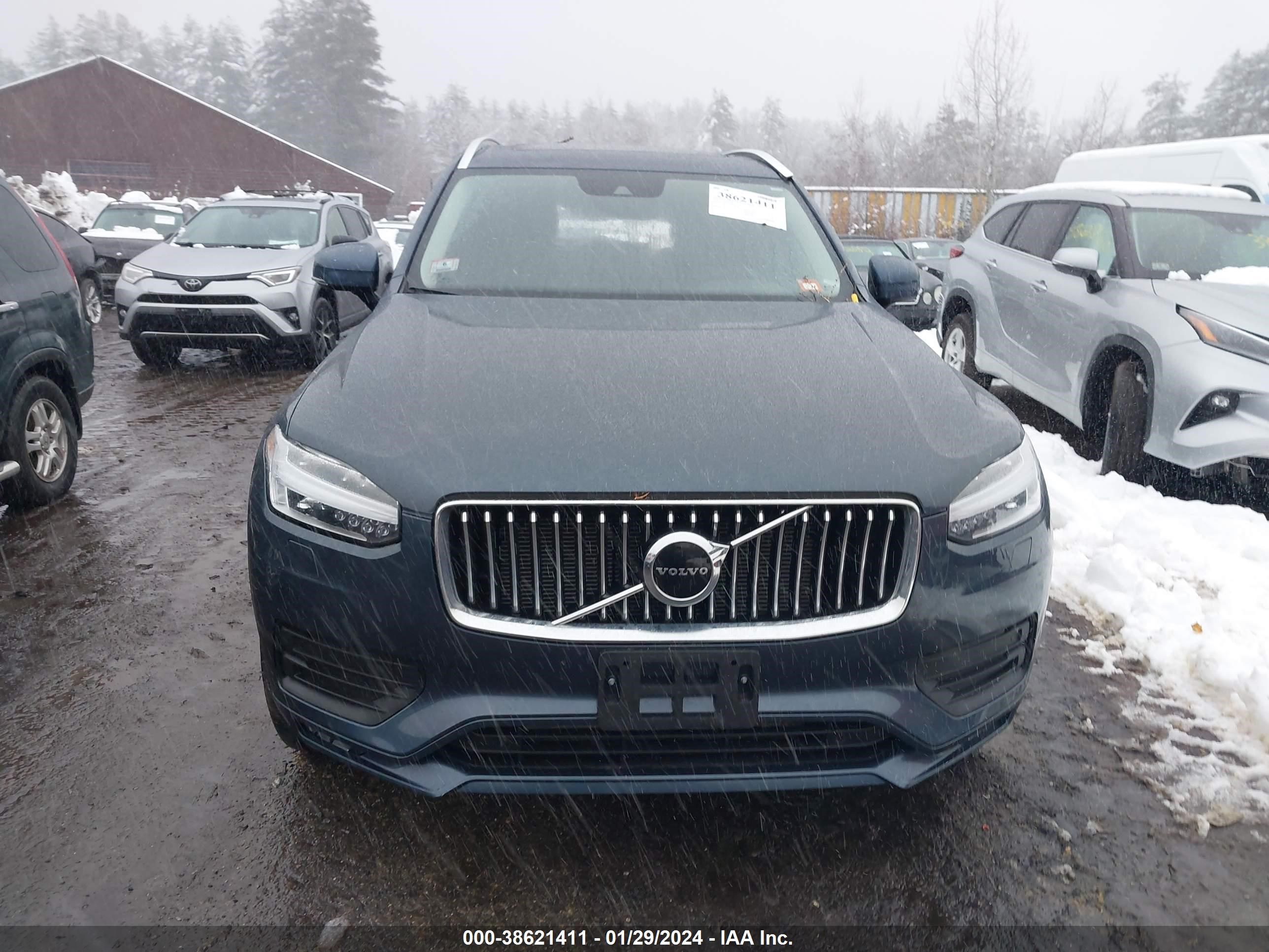 2022 Volvo Xc90 T6 Momentum 7 Passenger vin: YV4A22PK0N1861646