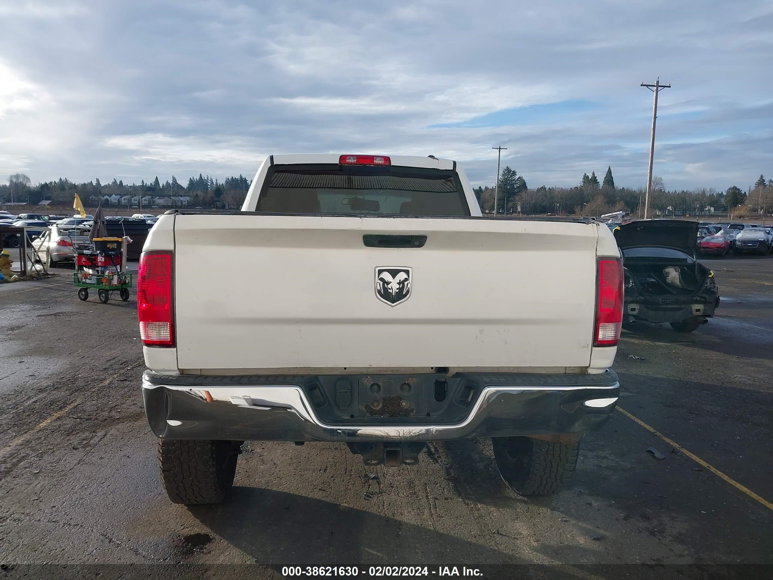 2012 Ram 2500 Slt vin: 3C6TD5DT5CG176472