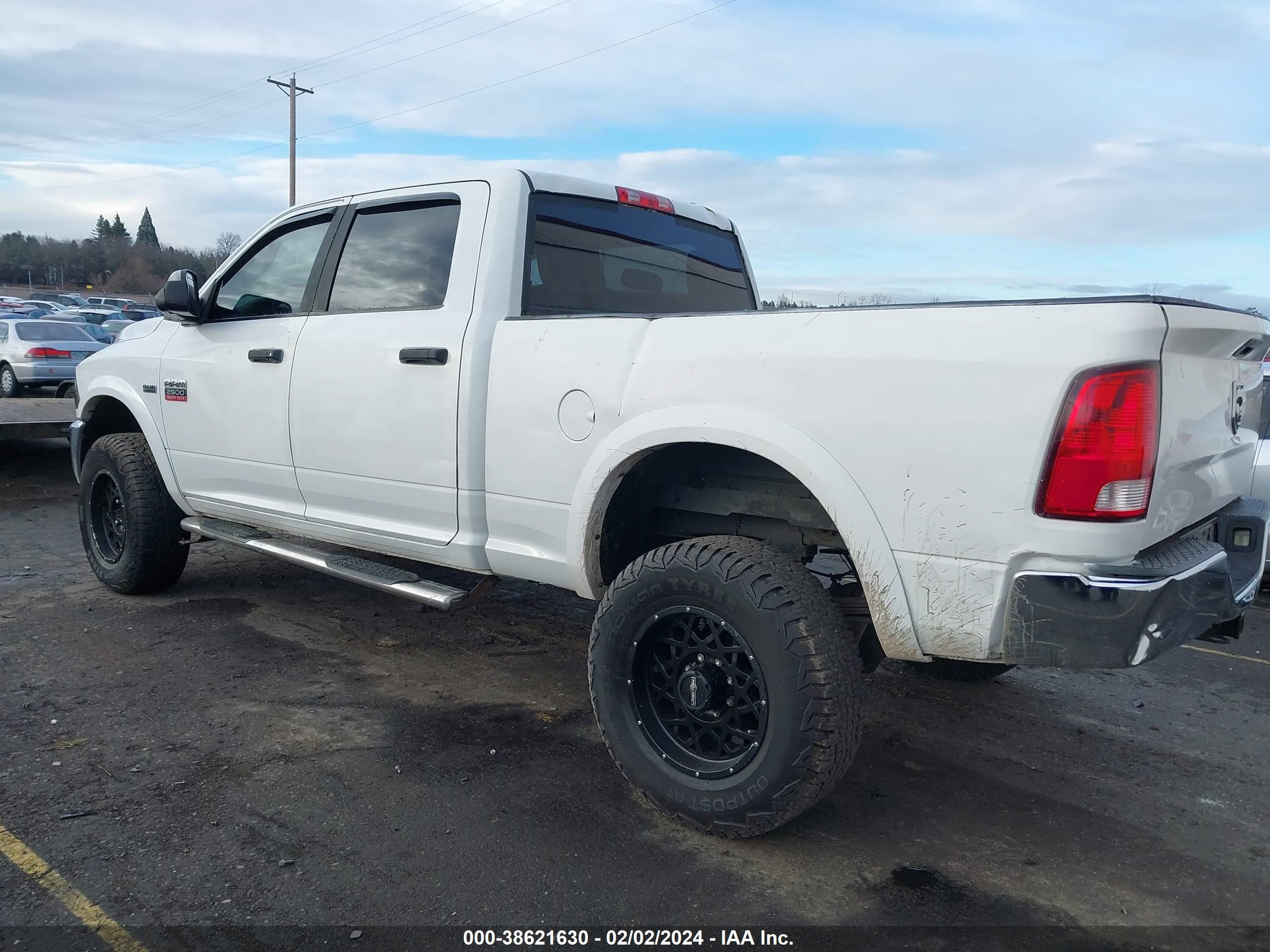 2012 Ram 2500 Slt vin: 3C6TD5DT5CG176472