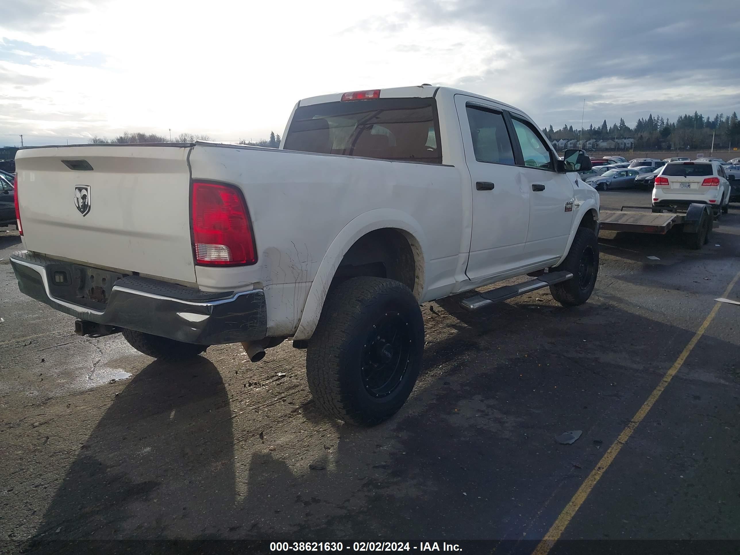 2012 Ram 2500 Slt vin: 3C6TD5DT5CG176472