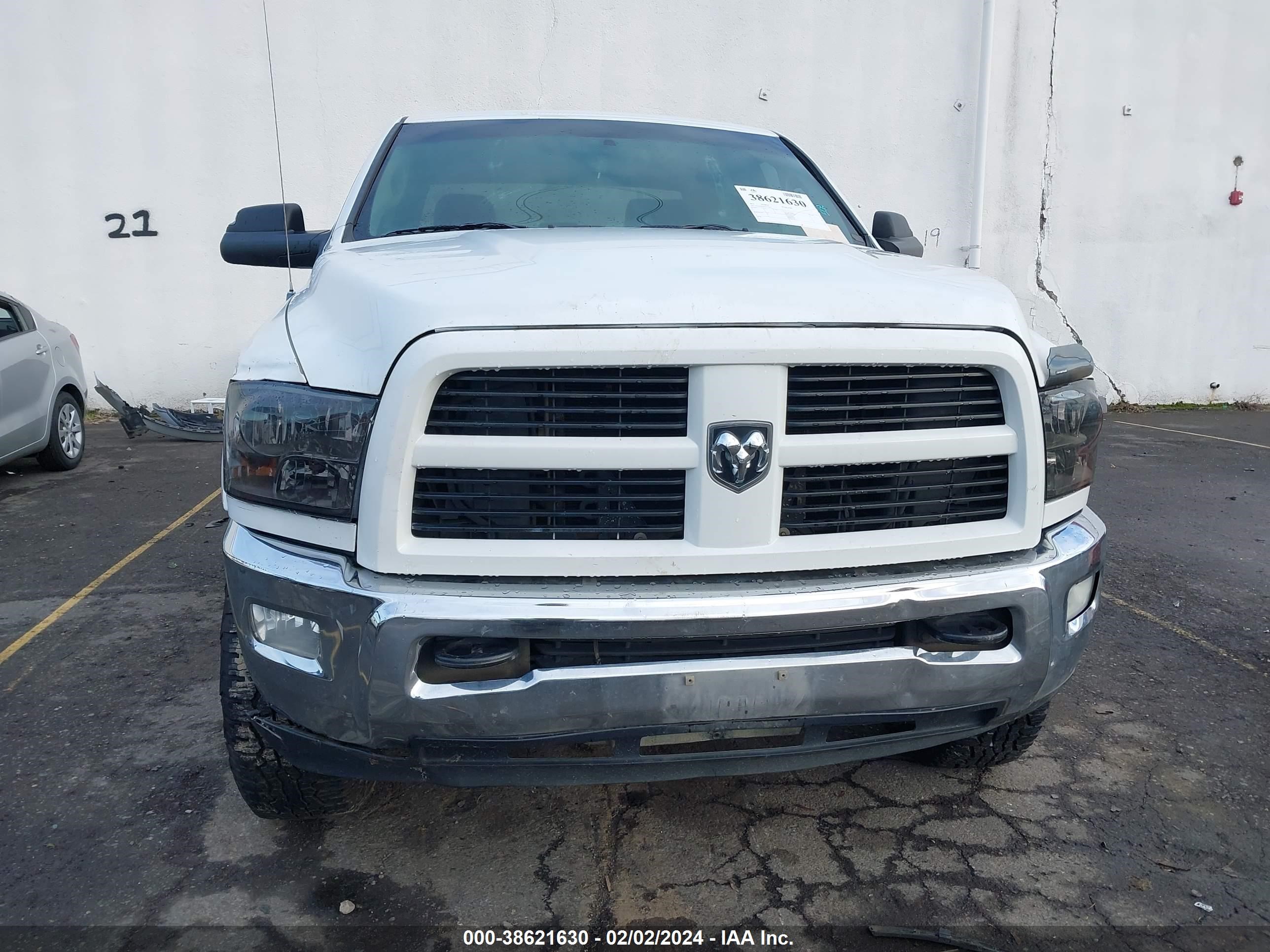 2012 Ram 2500 Slt vin: 3C6TD5DT5CG176472