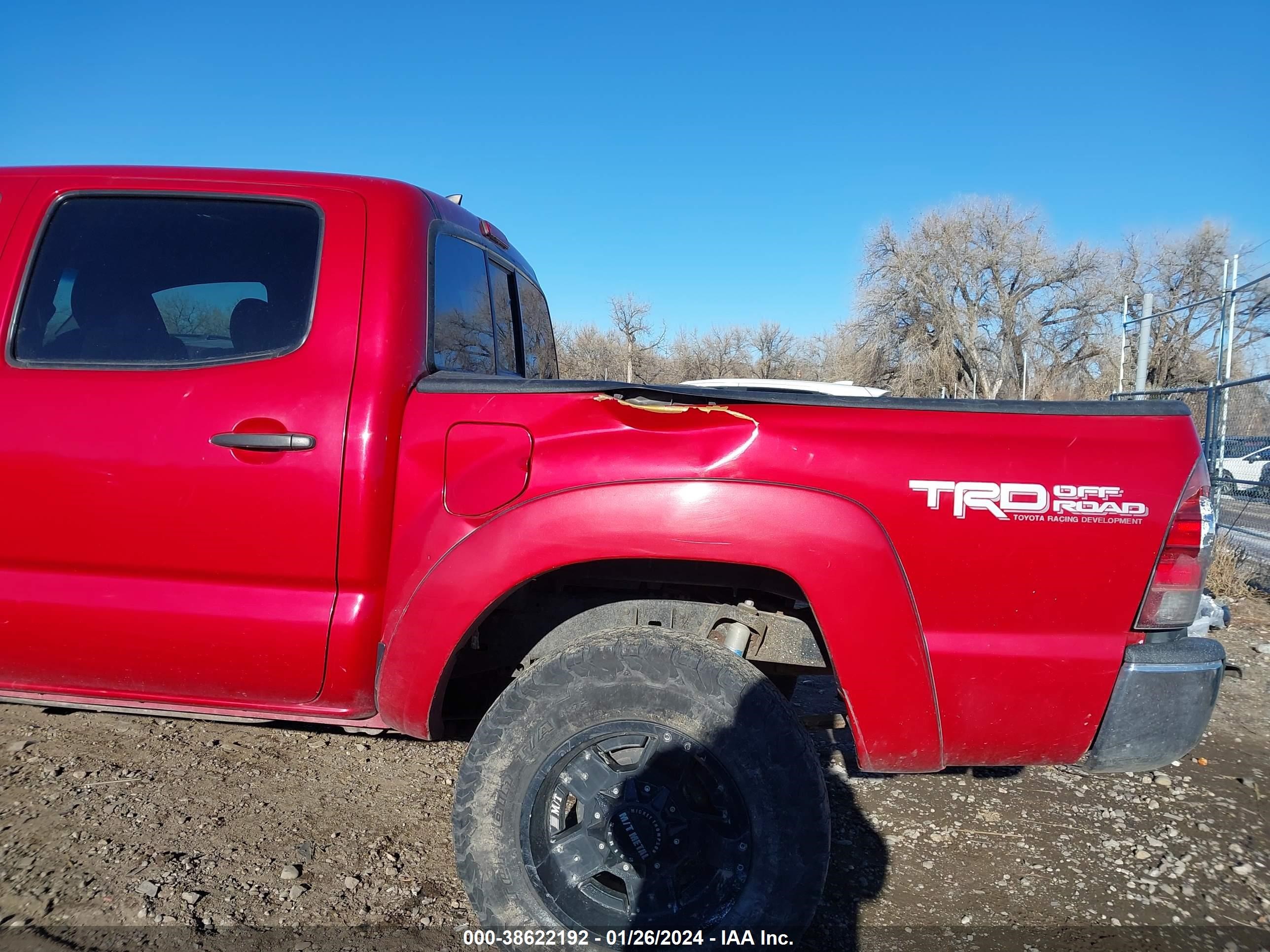 2012 Toyota Tacoma Base V6 vin: 3TMLU4ENXCM087047