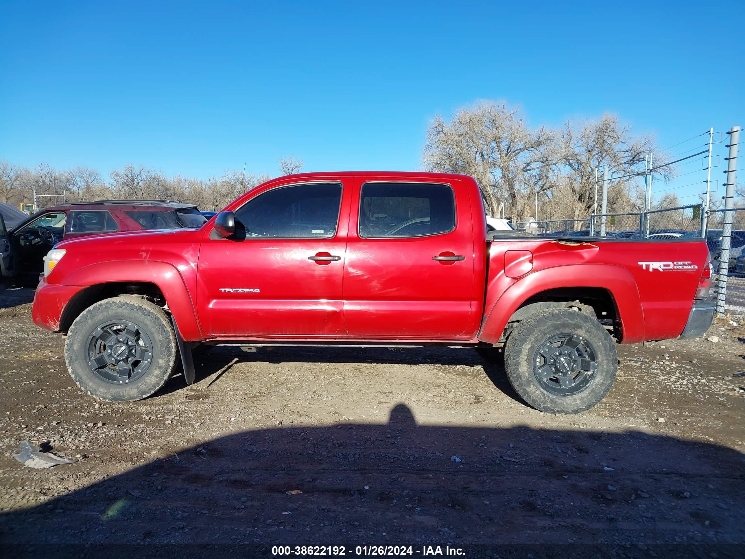 2012 Toyota Tacoma Base V6 vin: 3TMLU4ENXCM087047