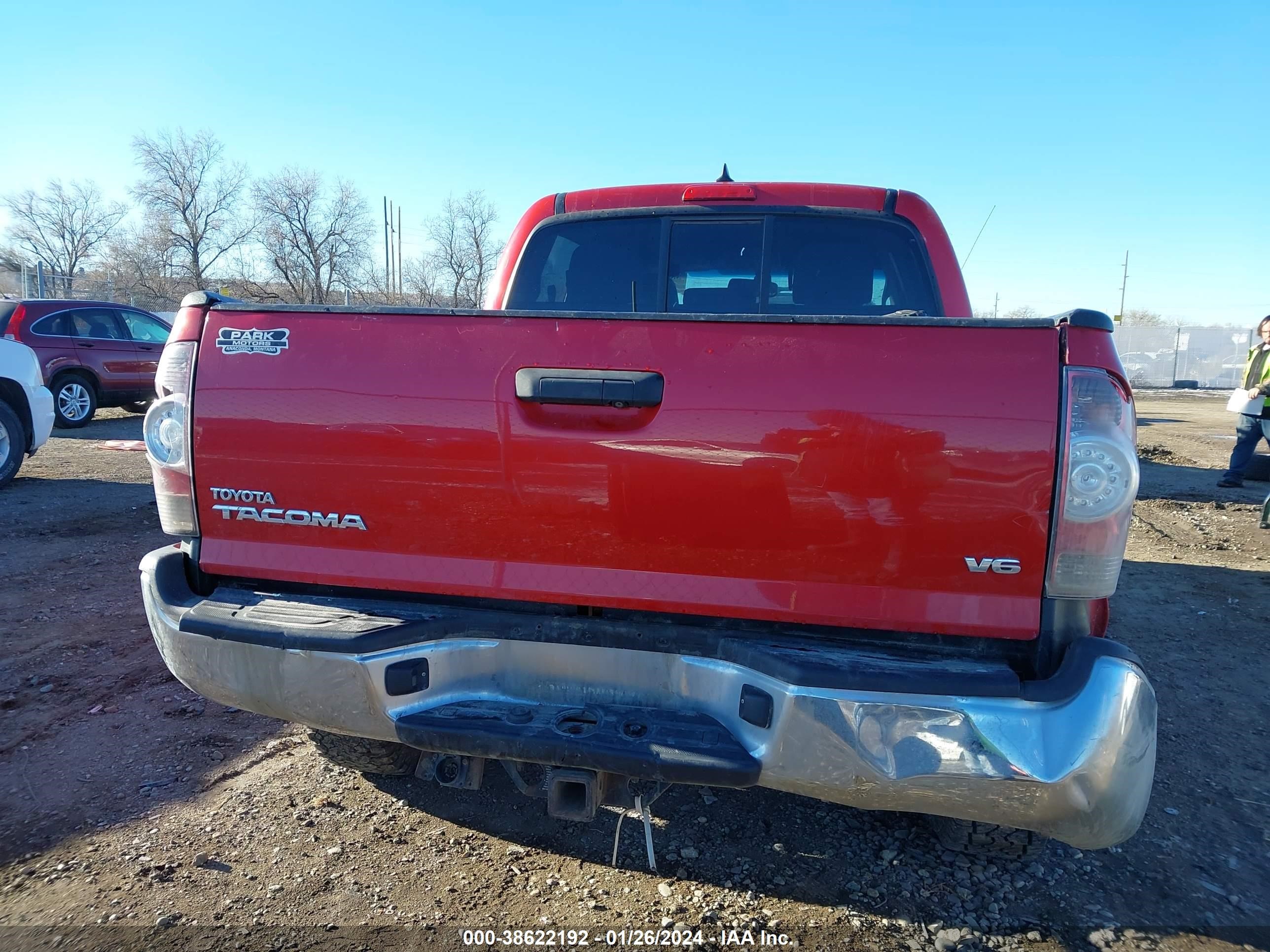 2012 Toyota Tacoma Base V6 vin: 3TMLU4ENXCM087047