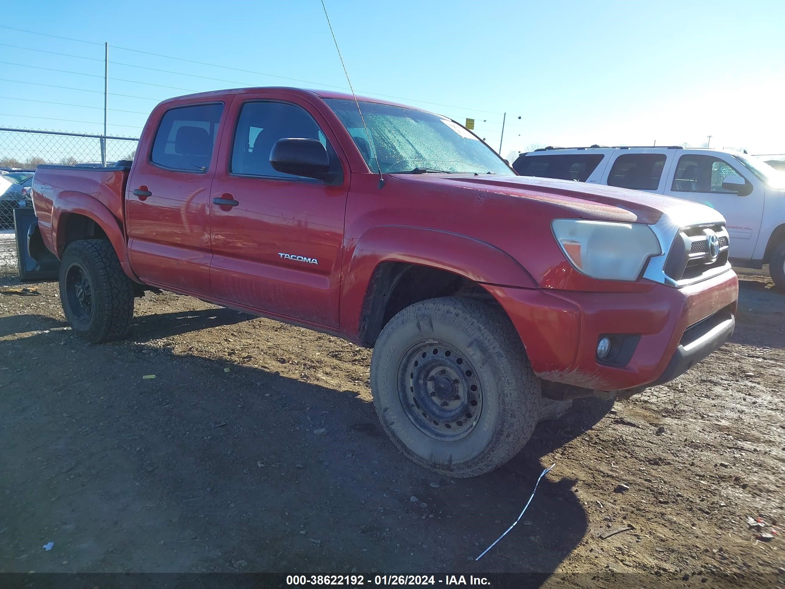 2012 Toyota Tacoma Base V6 vin: 3TMLU4ENXCM087047