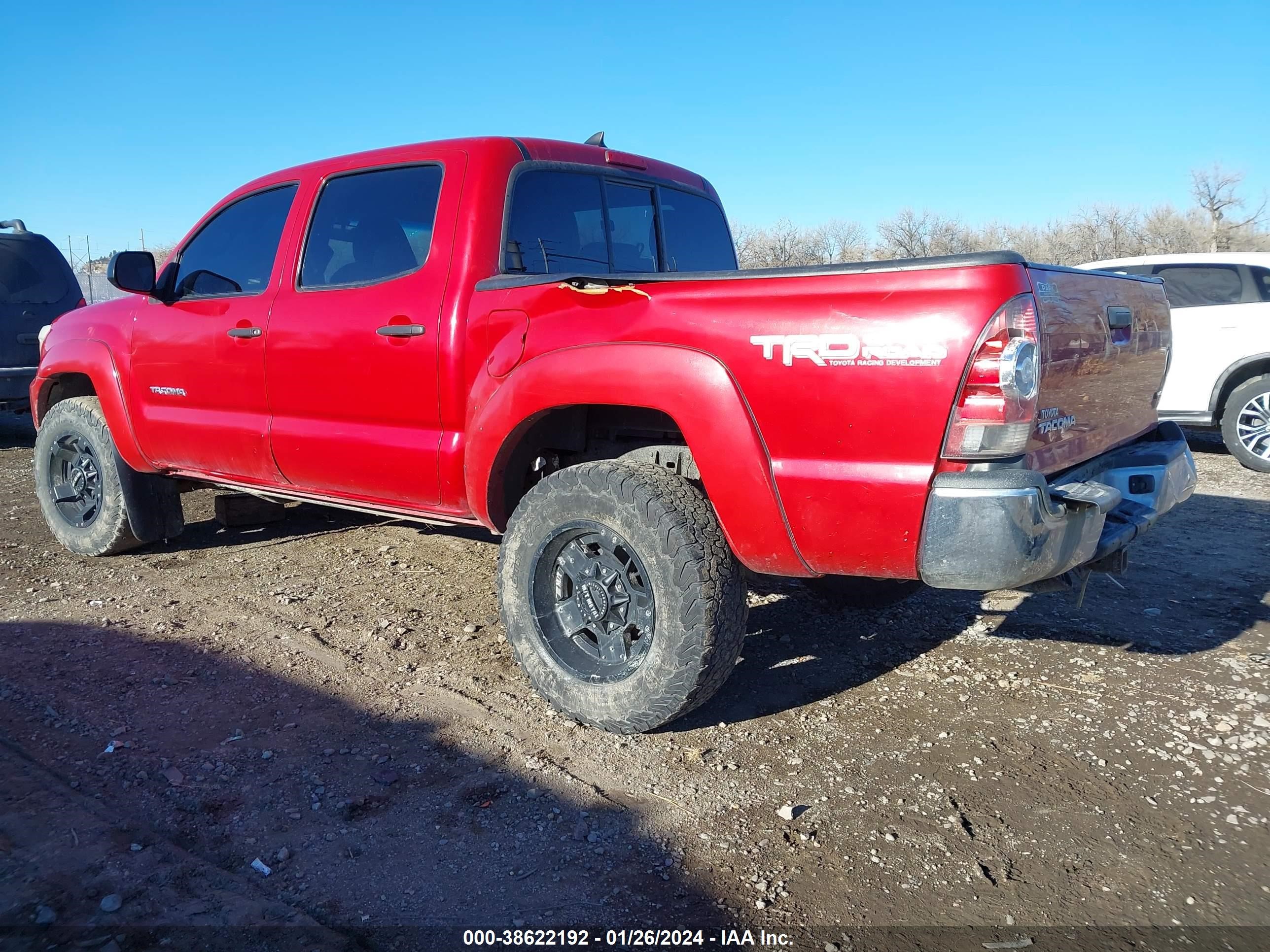 2012 Toyota Tacoma Base V6 vin: 3TMLU4ENXCM087047