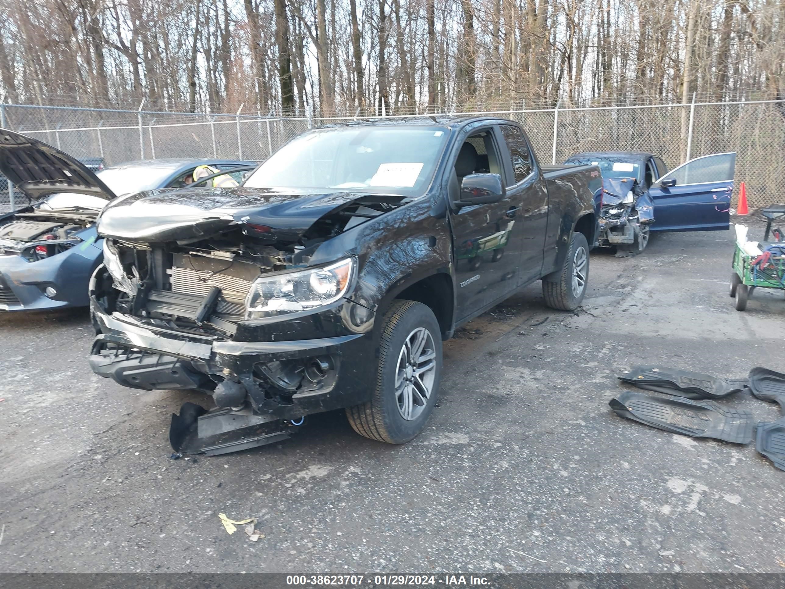 2020 Chevrolet Colorado 4Wd Long Box Lt vin: 1GCHTCEN3L1145323