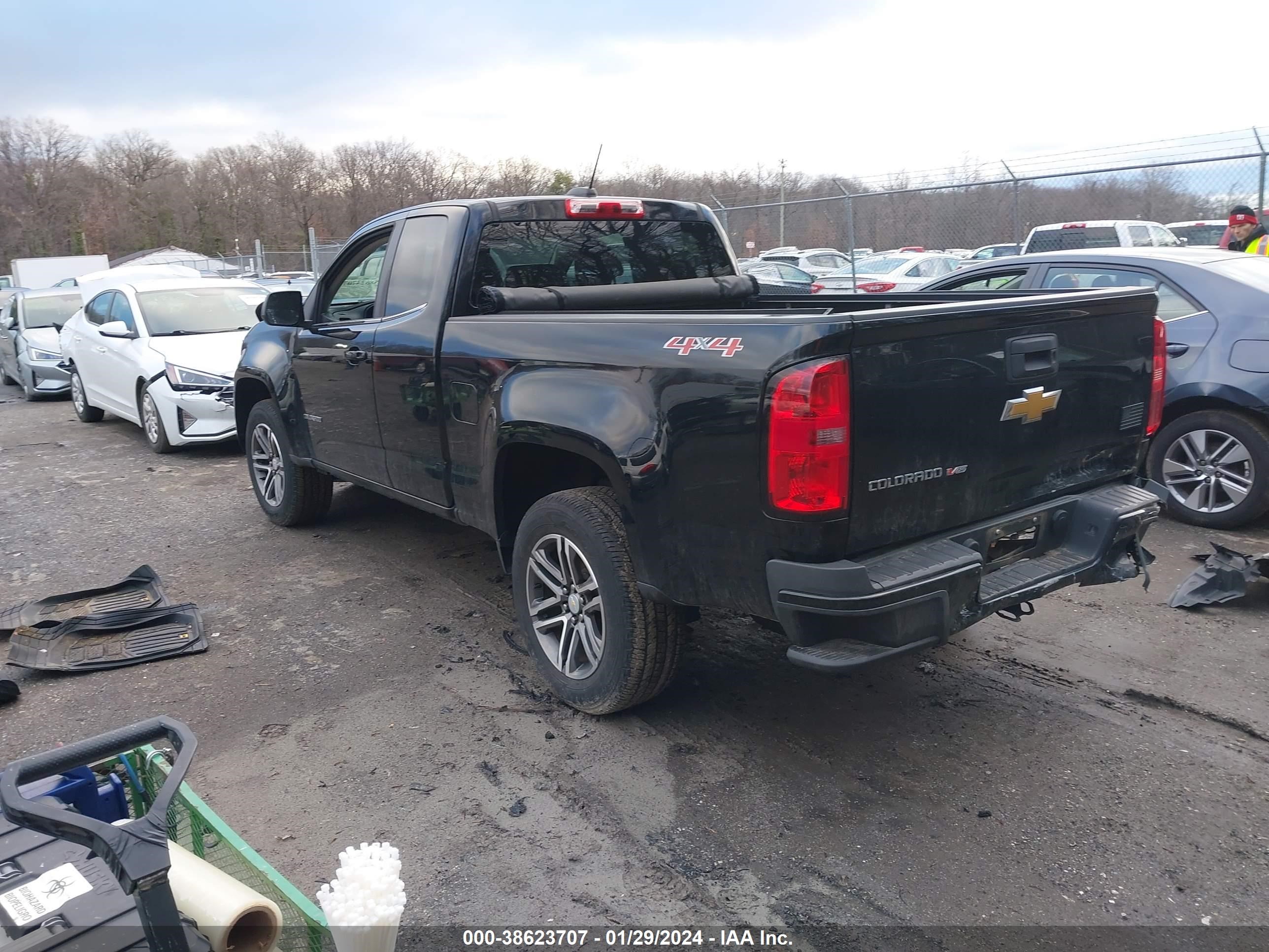 2020 Chevrolet Colorado 4Wd Long Box Lt vin: 1GCHTCEN3L1145323