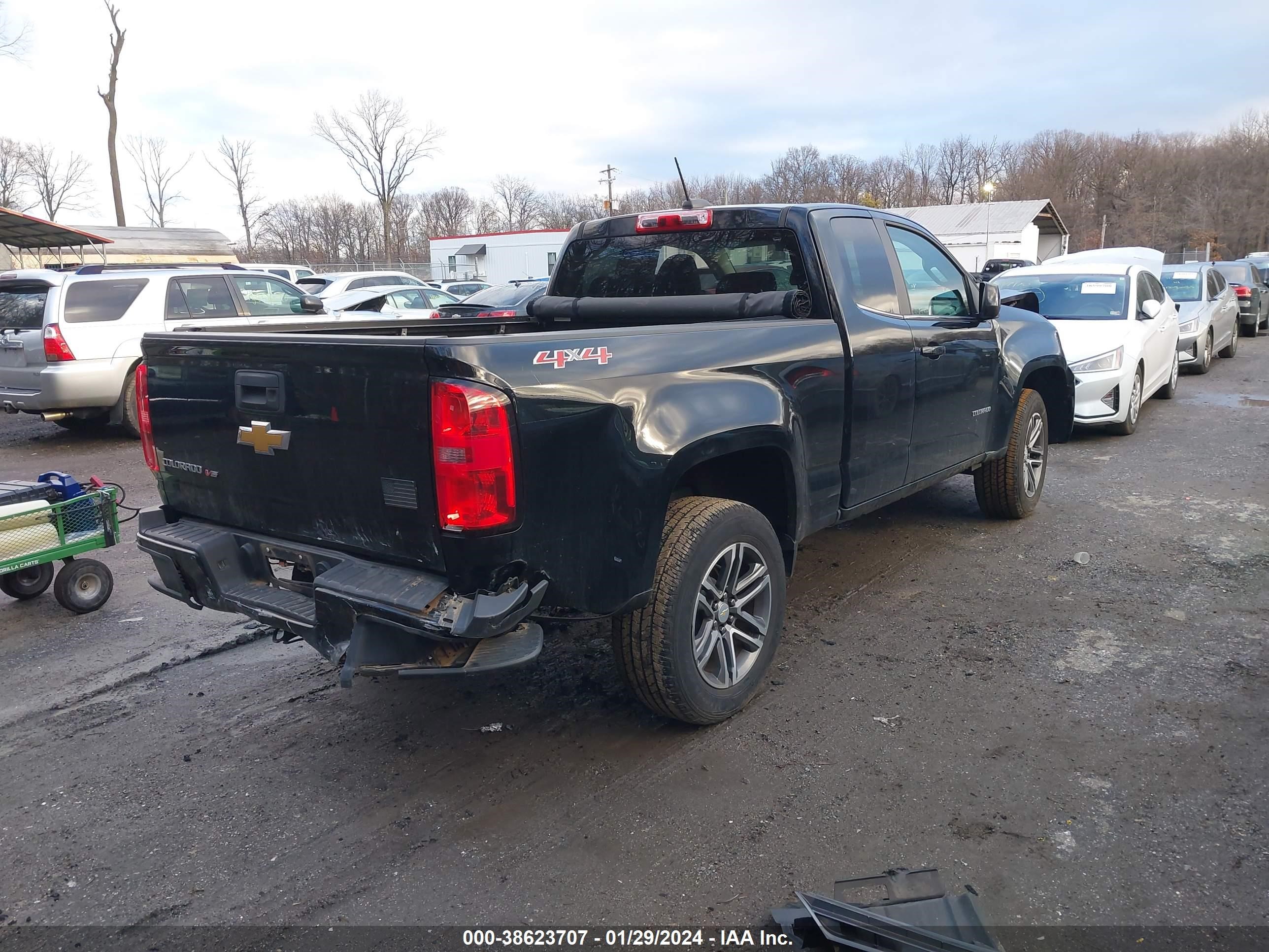 2020 Chevrolet Colorado 4Wd Long Box Lt vin: 1GCHTCEN3L1145323